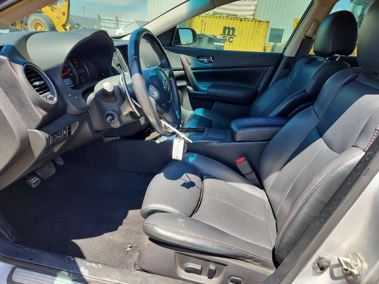 2012 Nissan Maxima 3.5 S Silver vin: 1N4AA5AP9CC849997