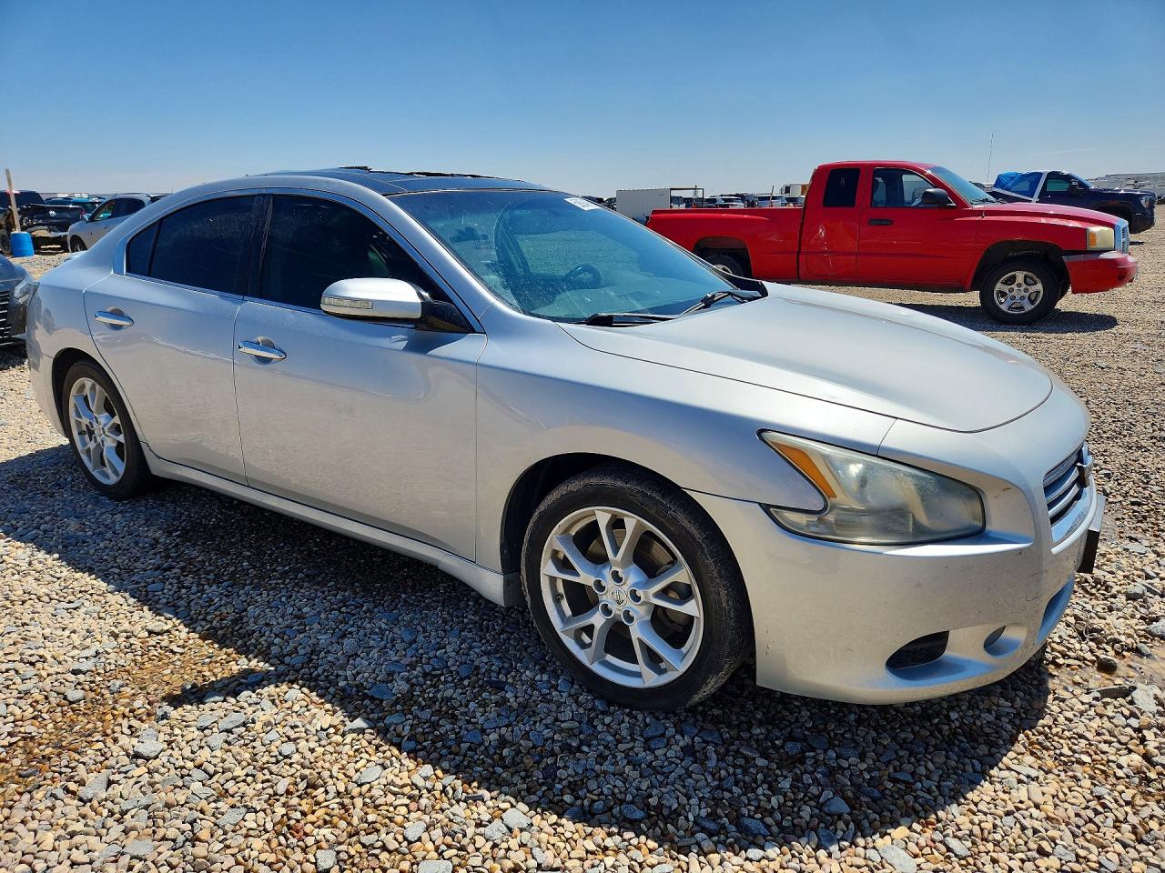 2012 Nissan Maxima 3.5 S Silver vin: 1N4AA5AP9CC849997