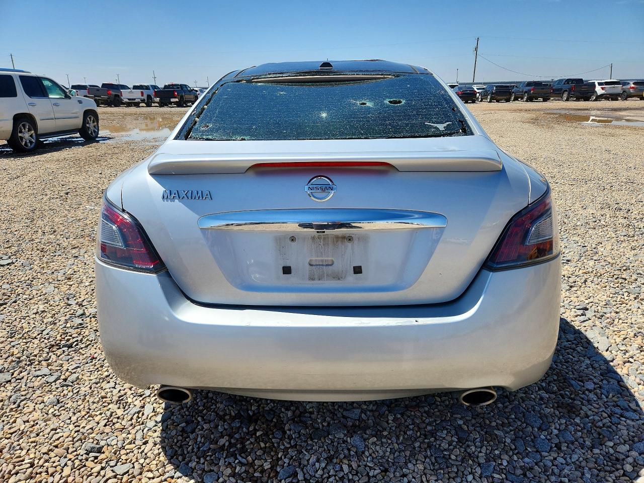 2012 Nissan Maxima 3.5 S Silver vin: 1N4AA5AP9CC849997