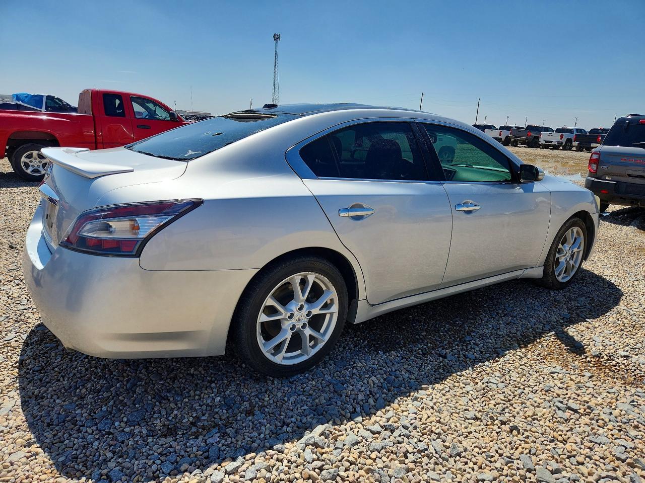 2012 Nissan Maxima 3.5 S Silver vin: 1N4AA5AP9CC849997