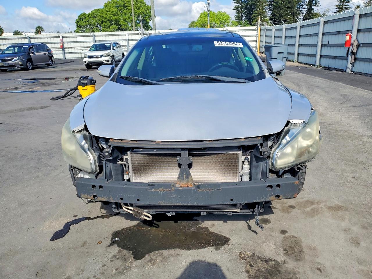 2012 Nissan Maxima 3.5 S Silver vin: 1N4AA5AP9CC853645