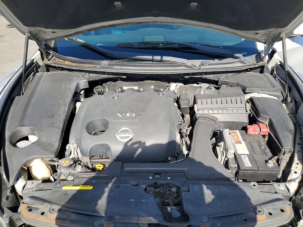 2012 Nissan Maxima 3.5 S Silver vin: 1N4AA5AP9CC853645