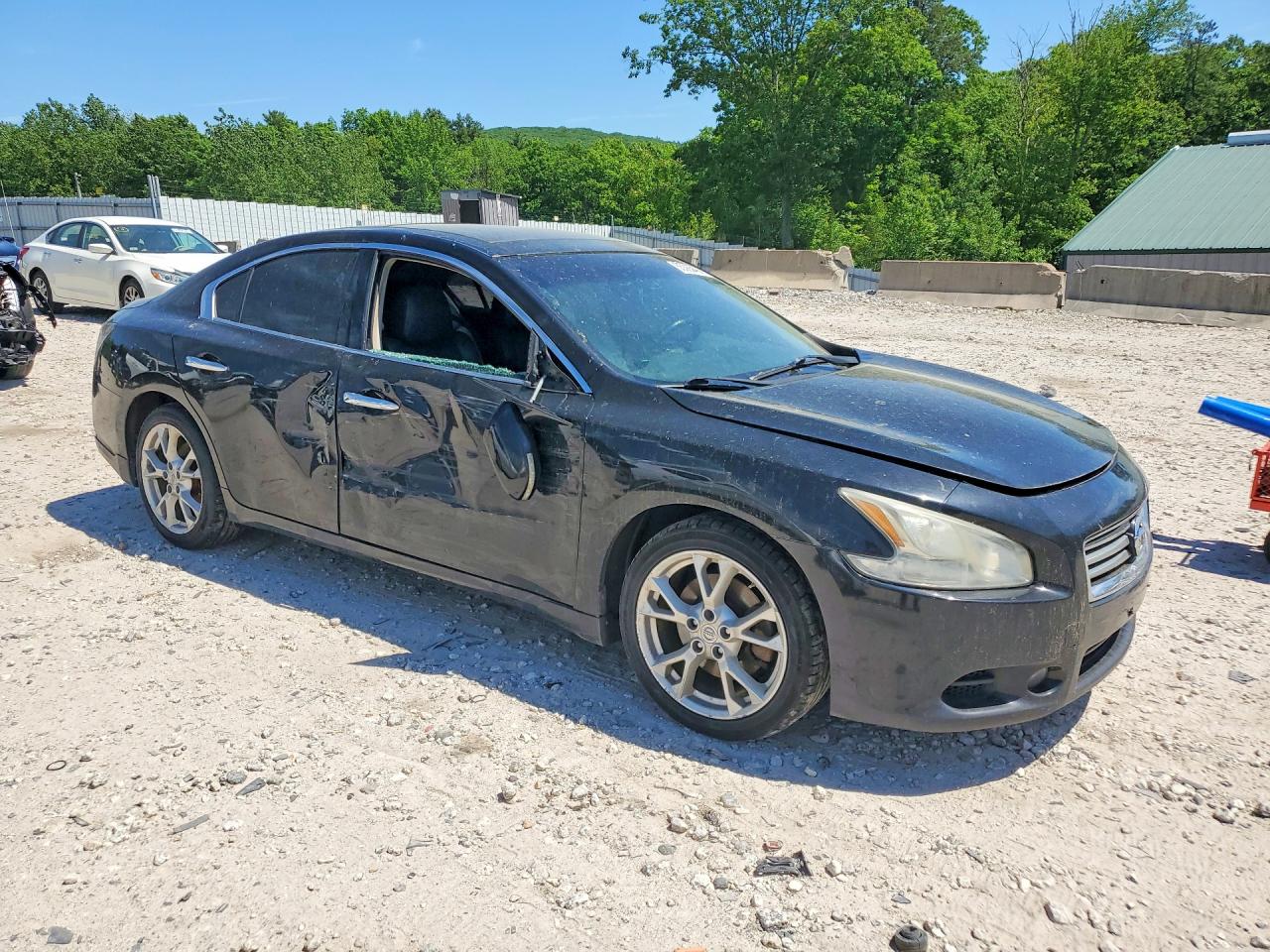 2012 Nissan Maxima Black vin: 1N4AA5AP9CC856688