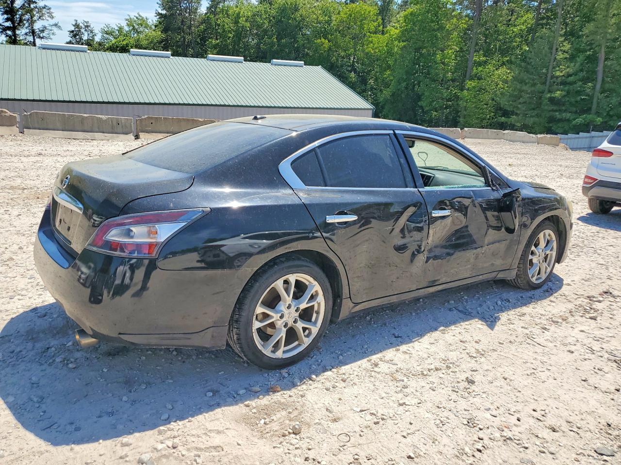 2012 Nissan Maxima Black vin: 1N4AA5AP9CC856688