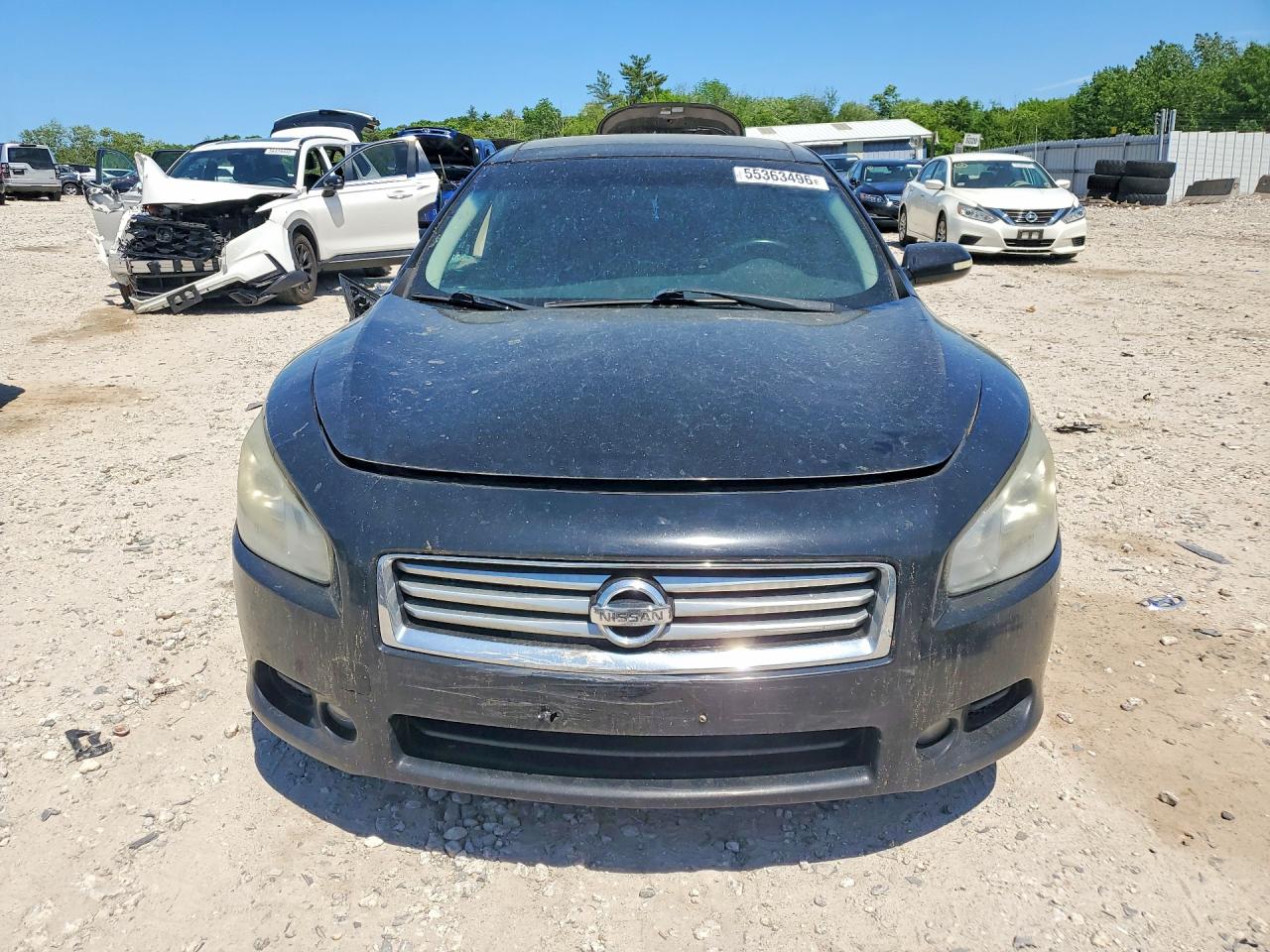 2012 Nissan Maxima Black vin: 1N4AA5AP9CC856688