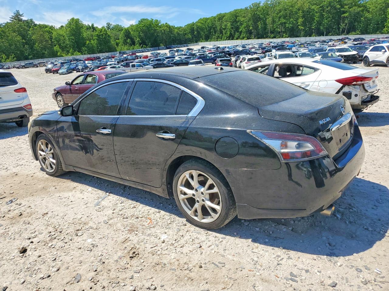 2012 Nissan Maxima Black vin: 1N4AA5AP9CC856688