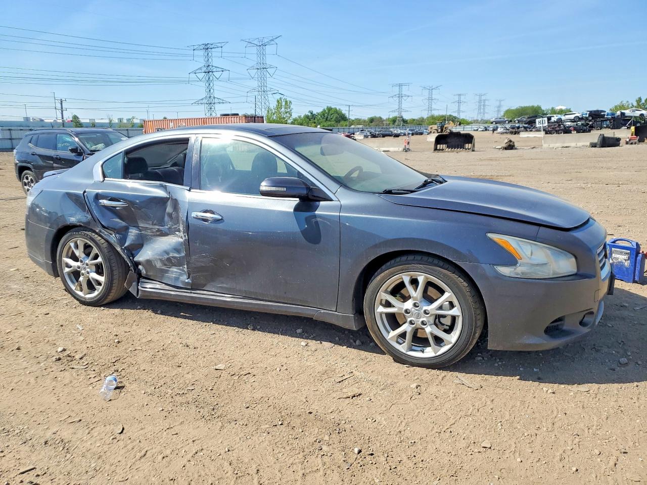 2012 Nissan Maxima S Gray vin: 1N4AA5AP9CC866959