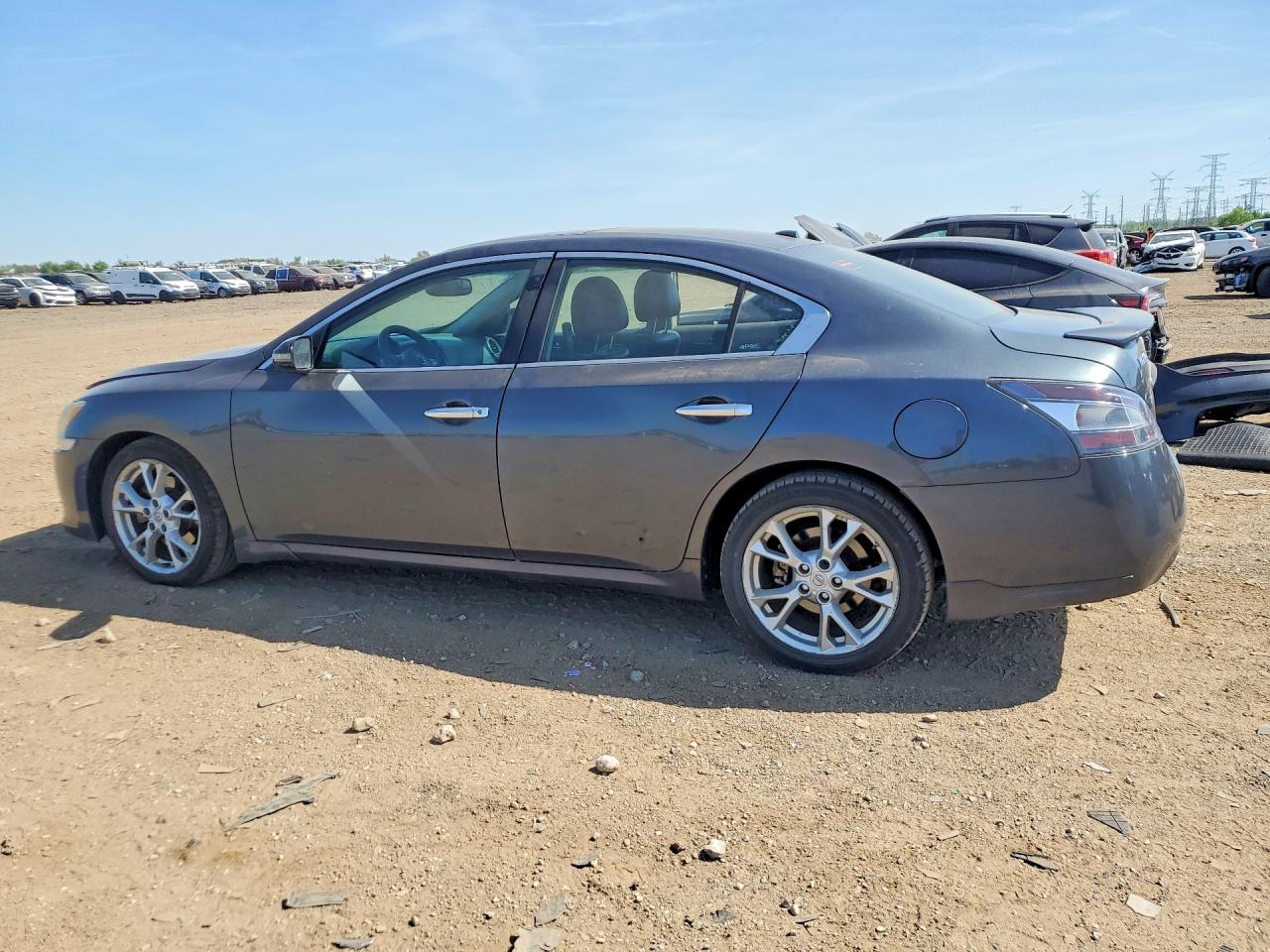 2012 Nissan Maxima S Gray vin: 1N4AA5AP9CC866959