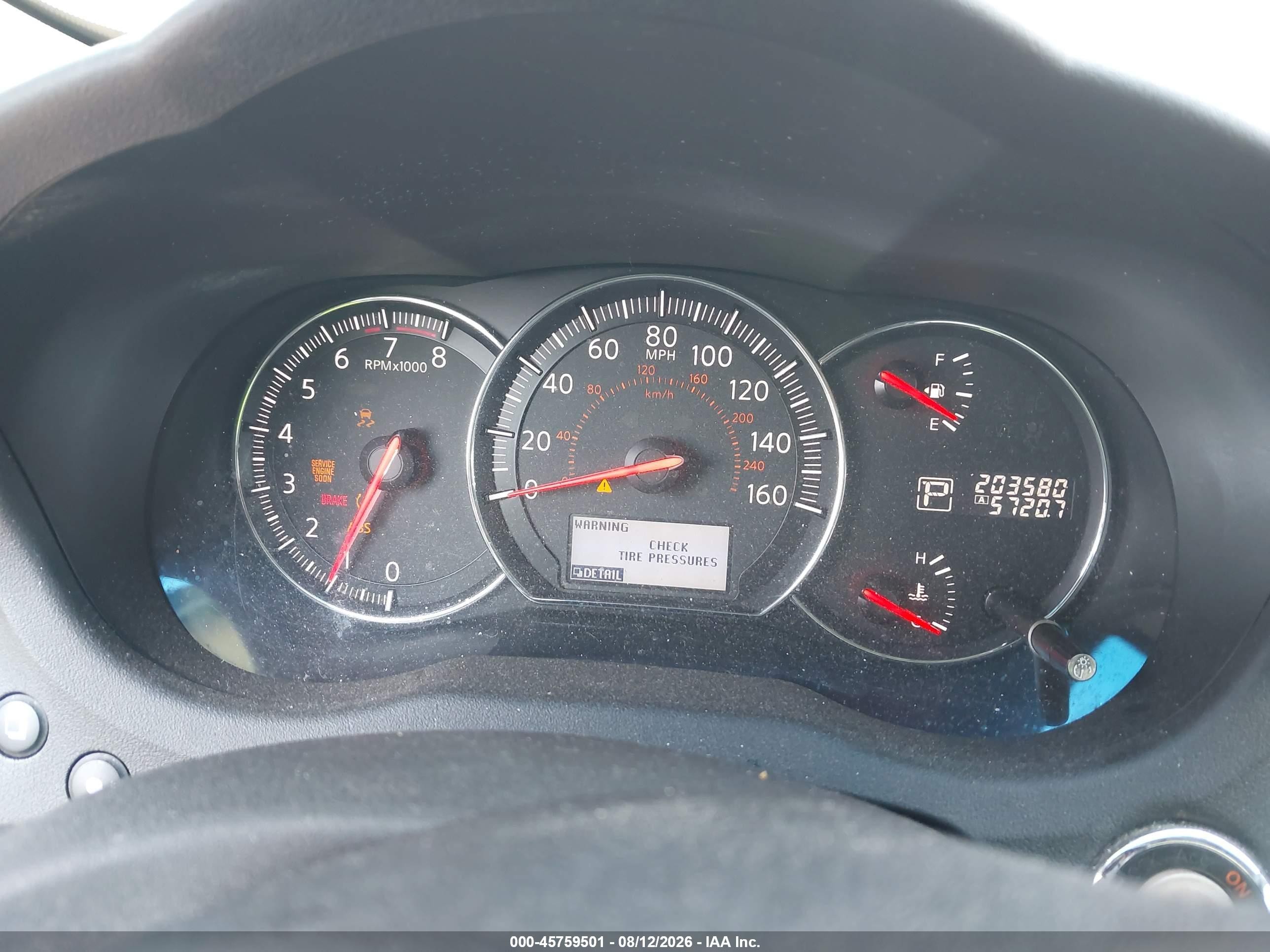 2012 Nissan Maxima 3.5 Sv Black vin: 1N4AA5AP9CC869036