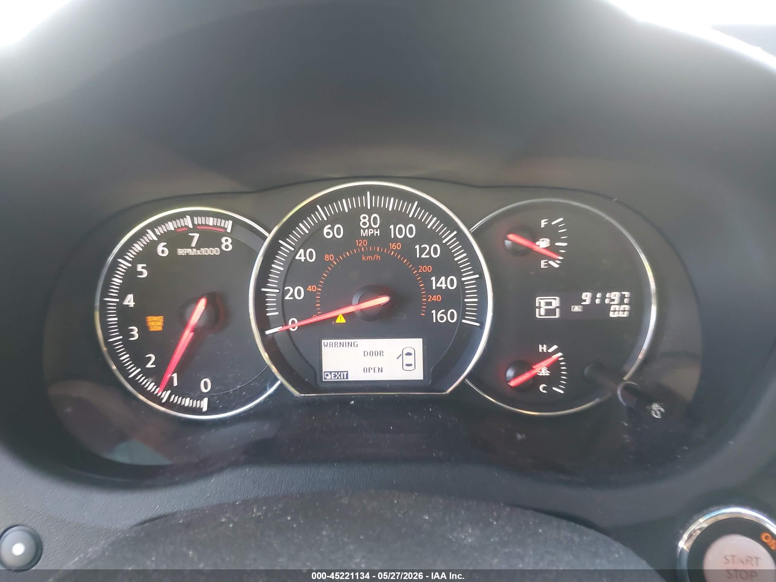 2013 Nissan Maxima 3.5 Sv Red vin: 1N4AA5AP9DC809873