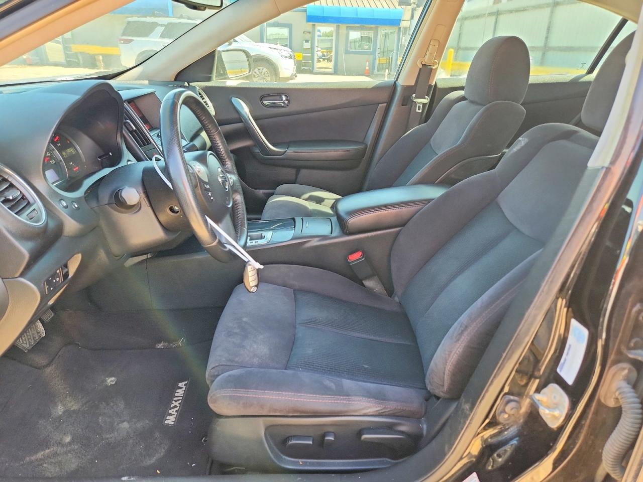 2013 Nissan Maxima 3.5 S Black vin: 1N4AA5AP9DC813793
