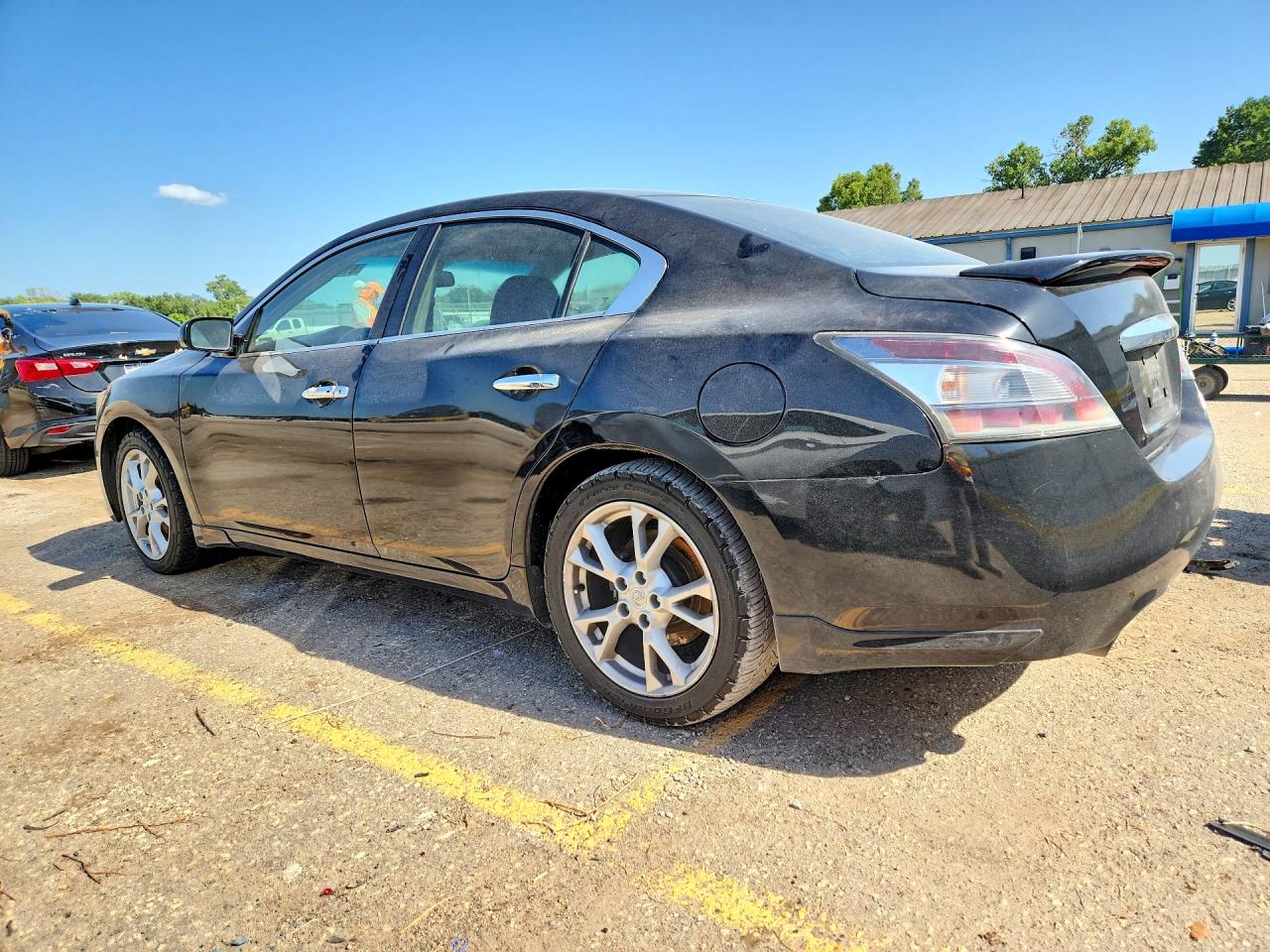2013 Nissan Maxima 3.5 S Black vin: 1N4AA5AP9DC813793