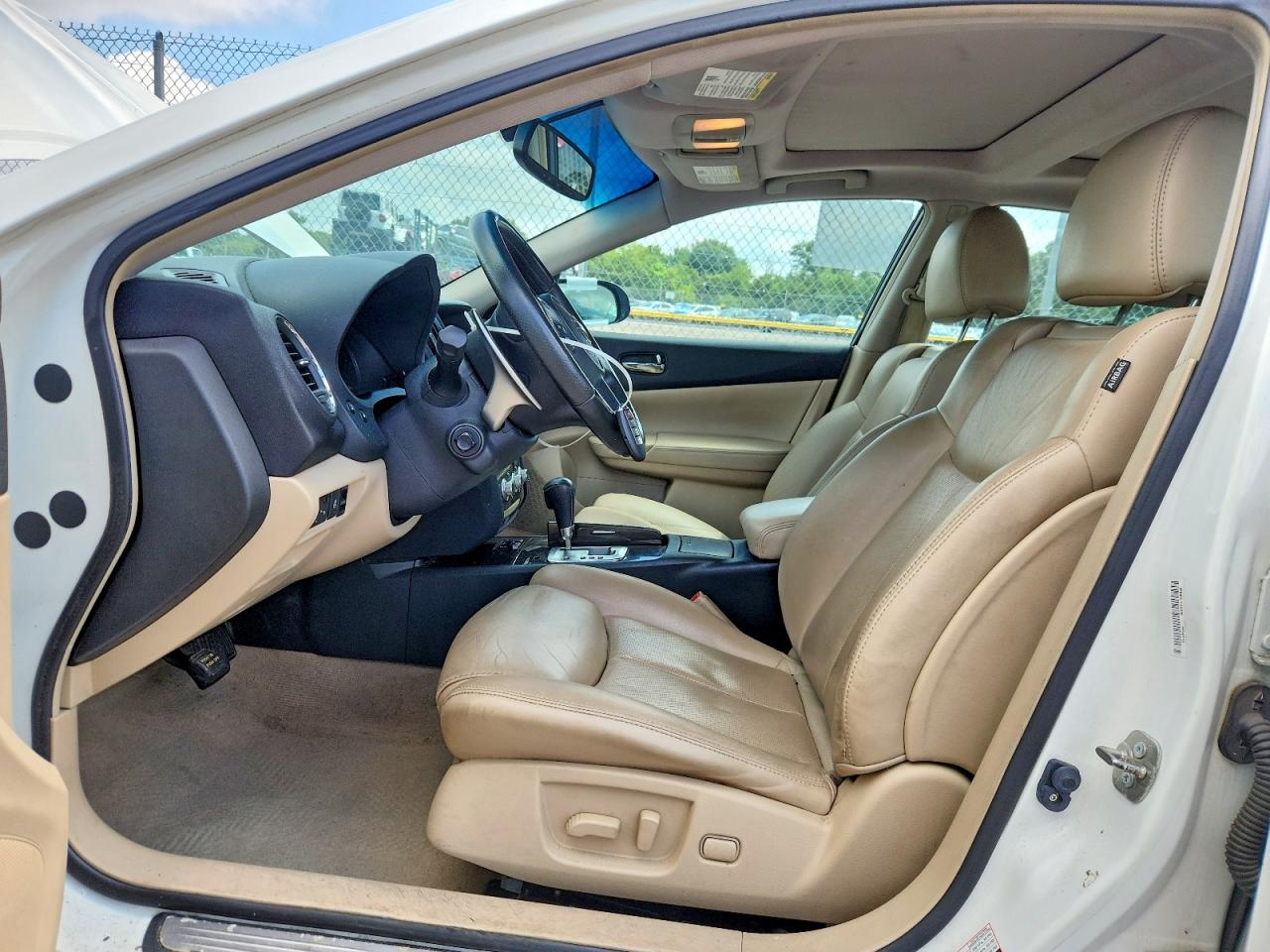 2013 Nissan Maxima 3.5 S White vin: 1N4AA5AP9DC819352