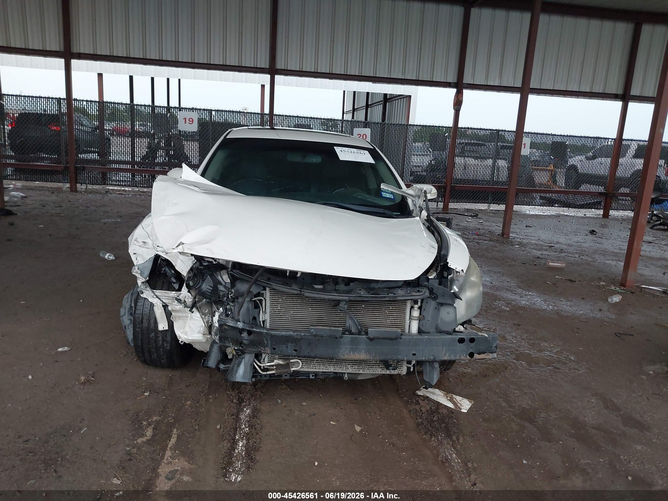 2013 Nissan Maxima 3.5 Sv White vin: 1N4AA5AP9DC821926