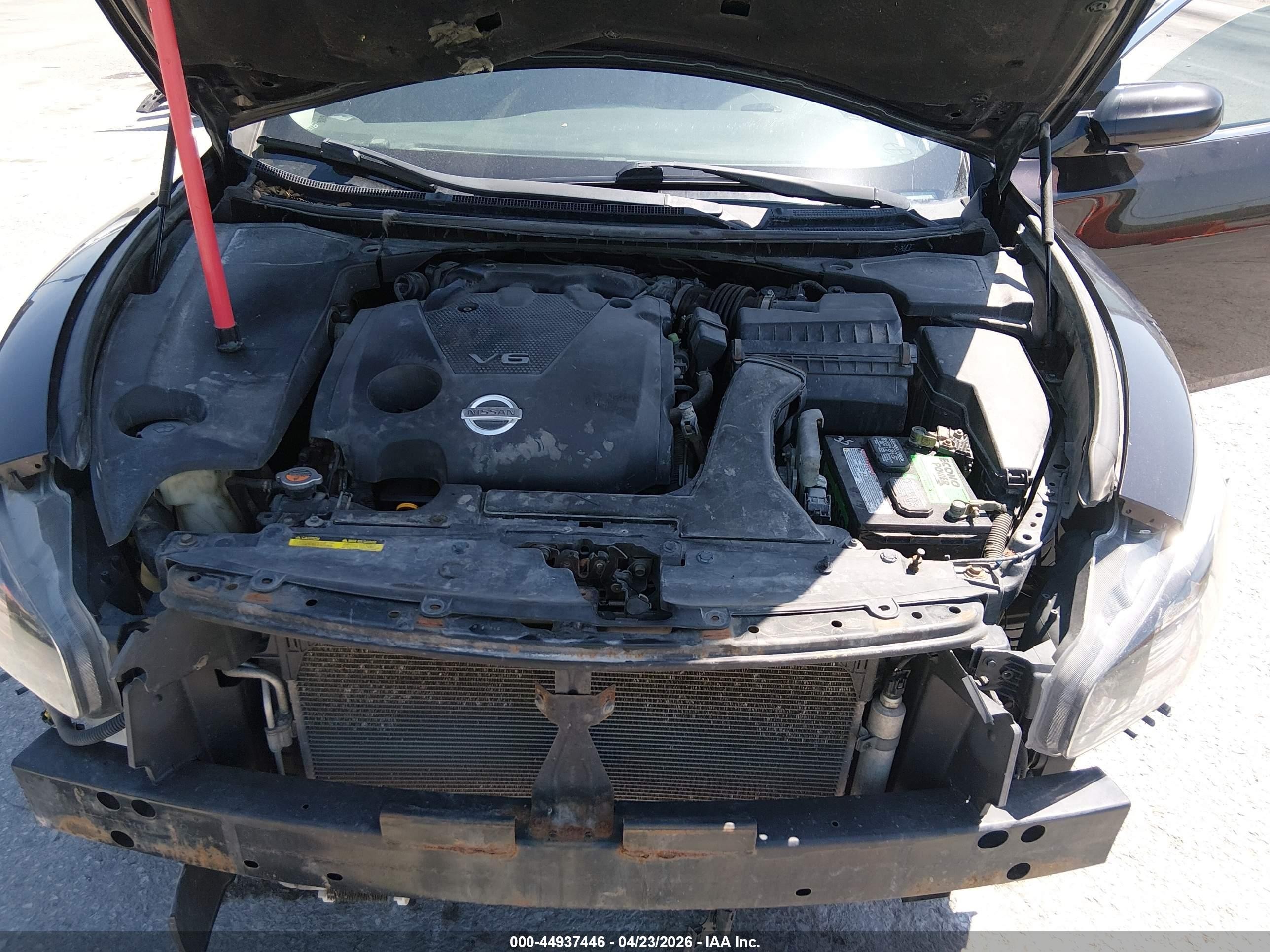 2013 Nissan Maxima 3.5 S Black vin: 1N4AA5AP9DC825751