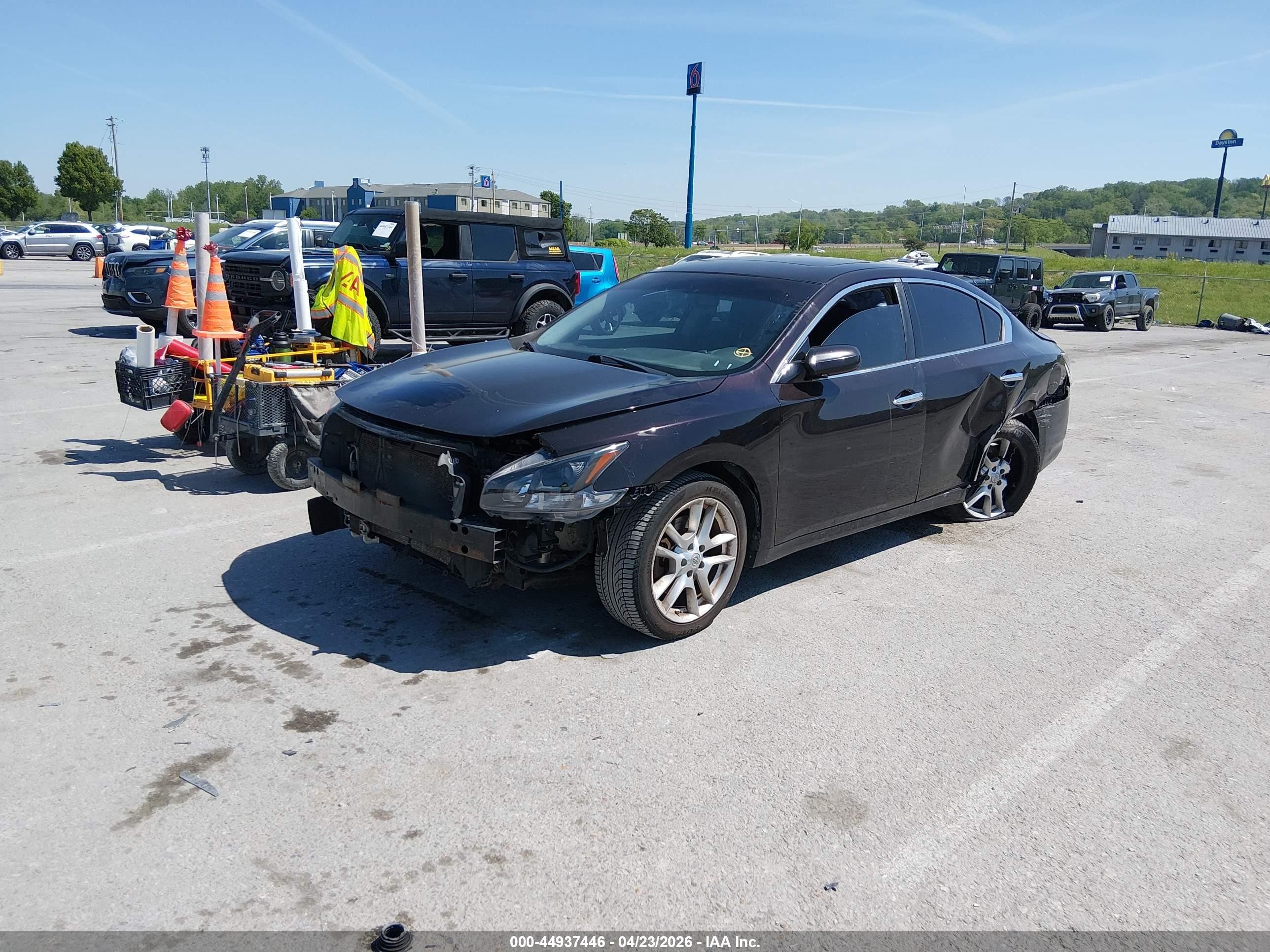 2013 Nissan Maxima 3.5 S Black vin: 1N4AA5AP9DC825751