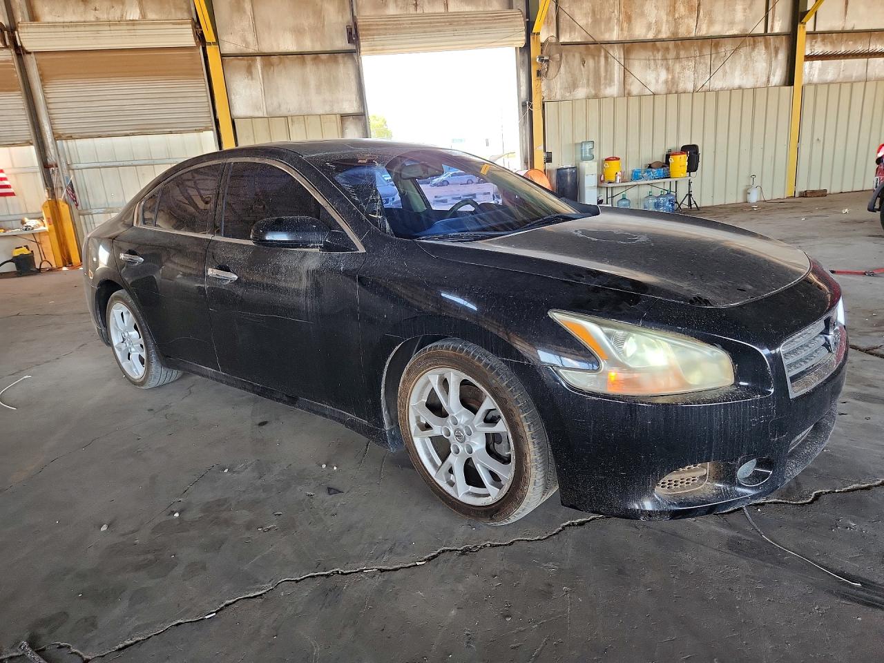 2013 Nissan Maxima 3.5 S Black vin: 1N4AA5AP9DC841416