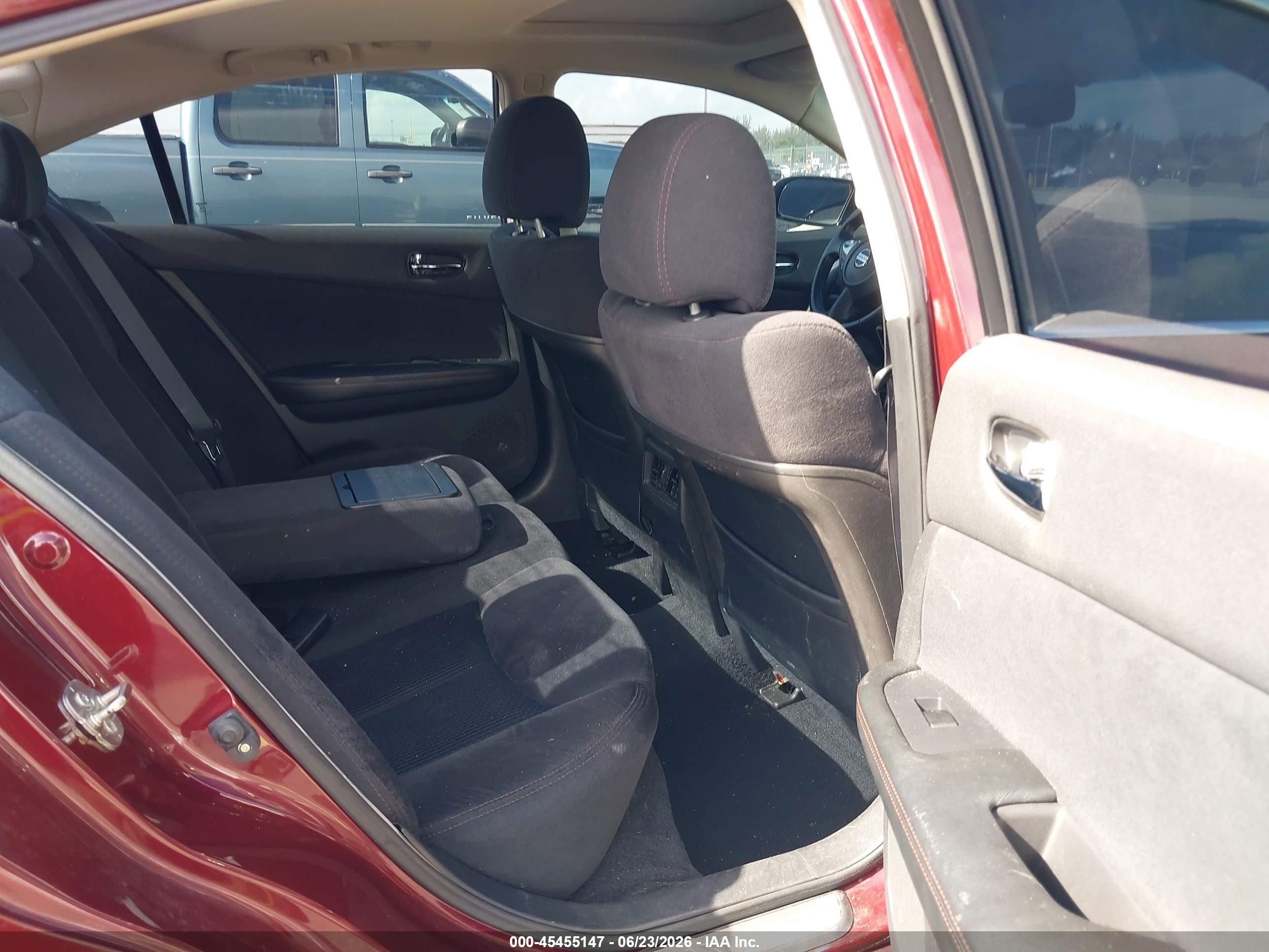 2013 Nissan Maxima 3.5 S Red vin: 1N4AA5AP9DC842338