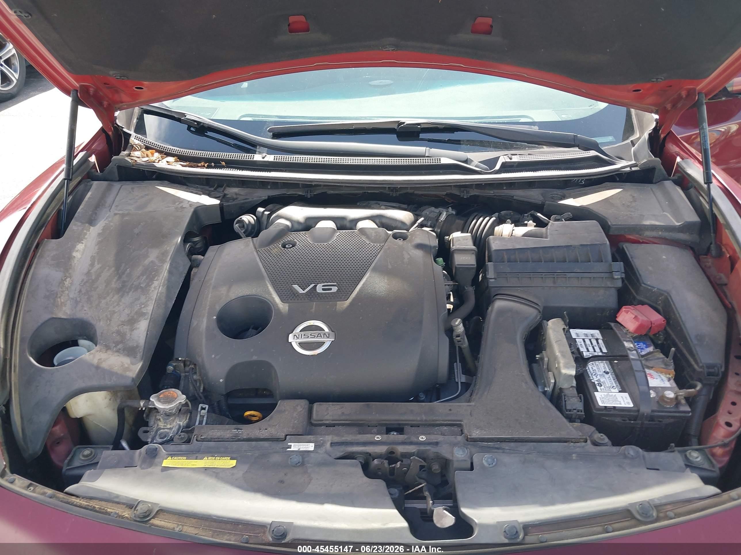 2013 Nissan Maxima 3.5 S Red vin: 1N4AA5AP9DC842338