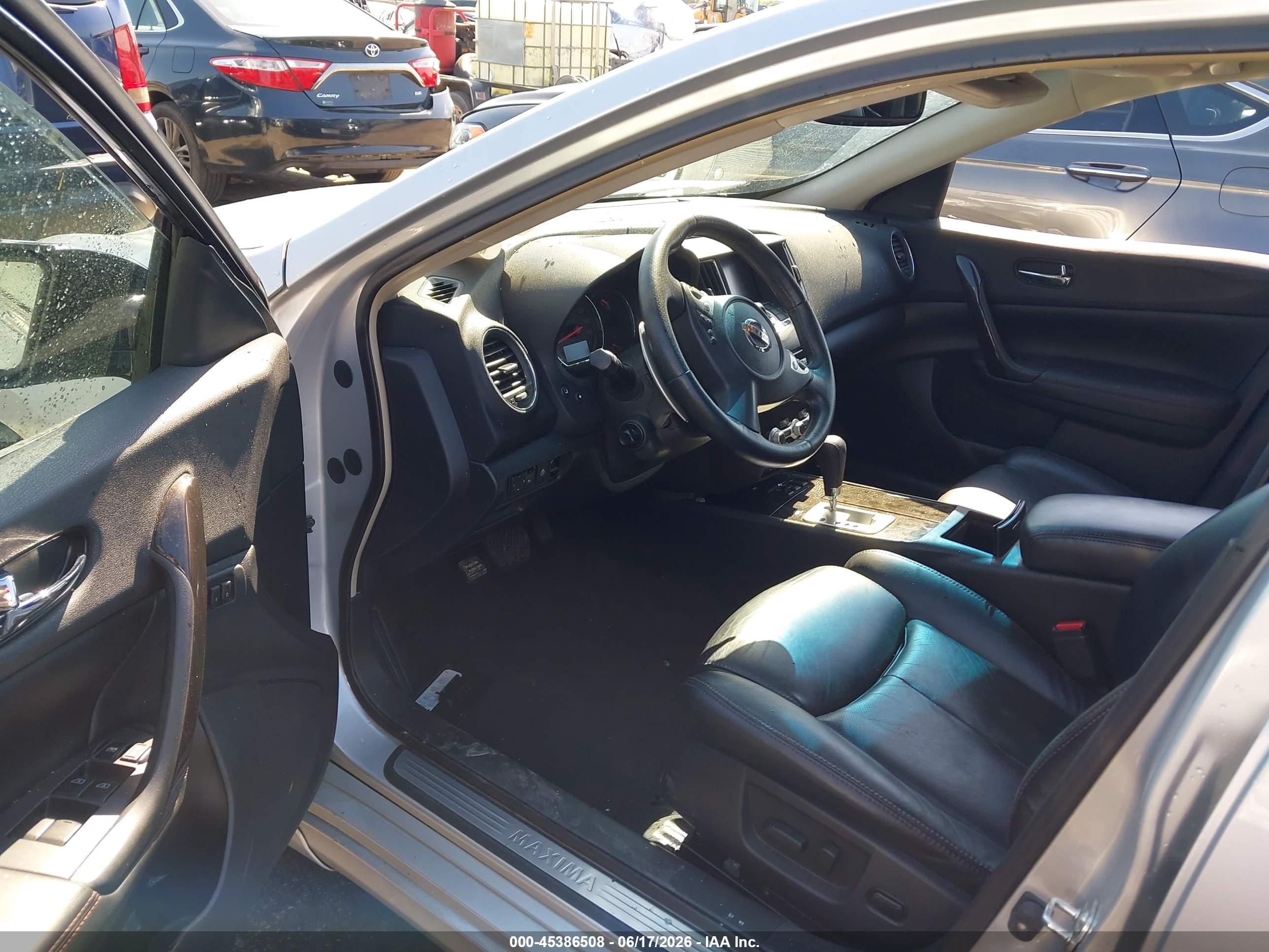 2013 Nissan Maxima 3.5 Sv Silver vin: 1N4AA5AP9DC844865