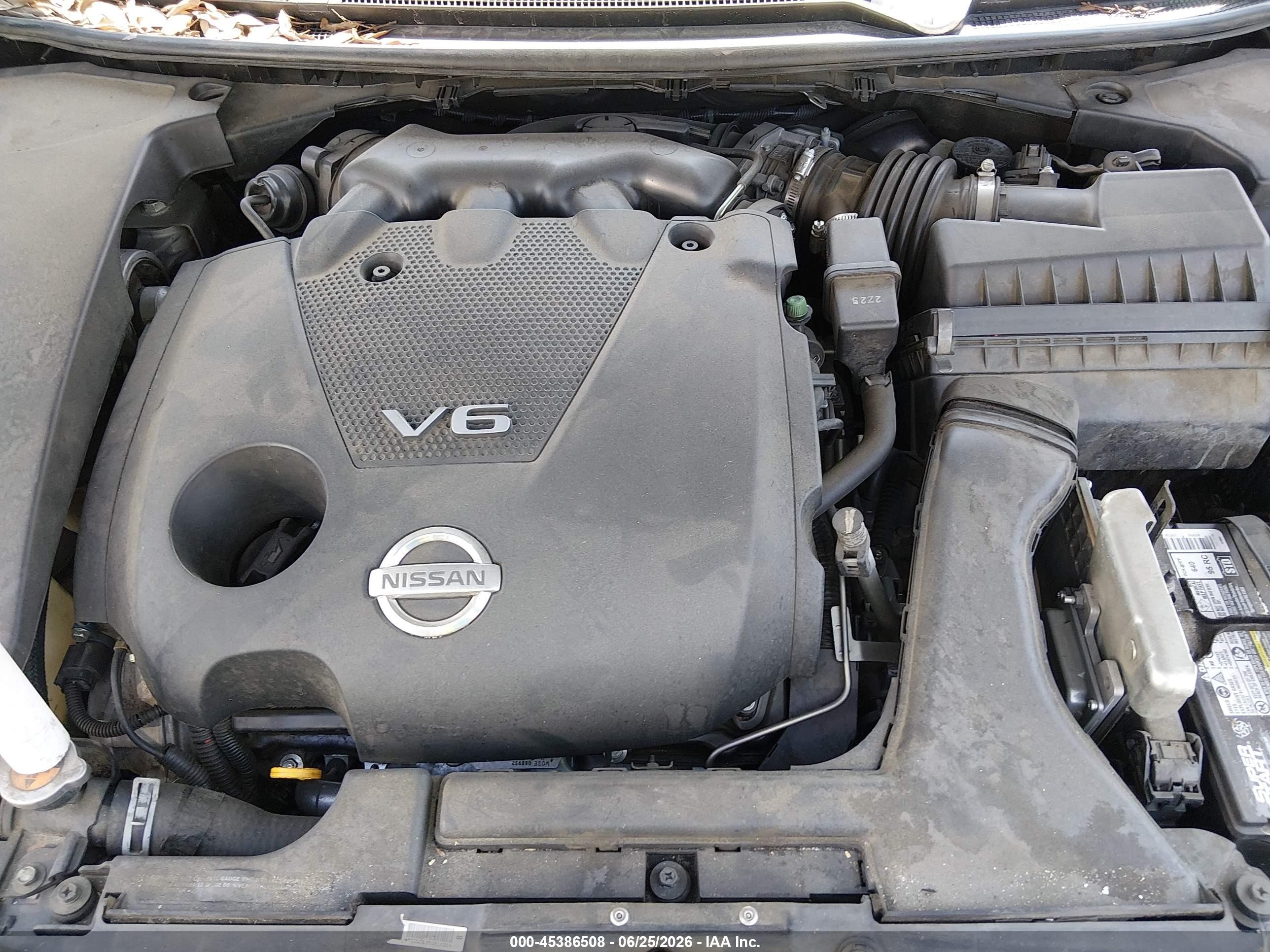 2013 Nissan Maxima 3.5 Sv Silver vin: 1N4AA5AP9DC844865
