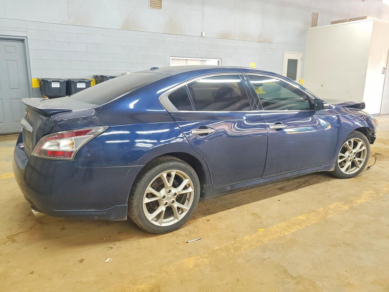 2014 Nissan Maxima 3.5 S Blue vin: 1N4AA5AP9EC430549
