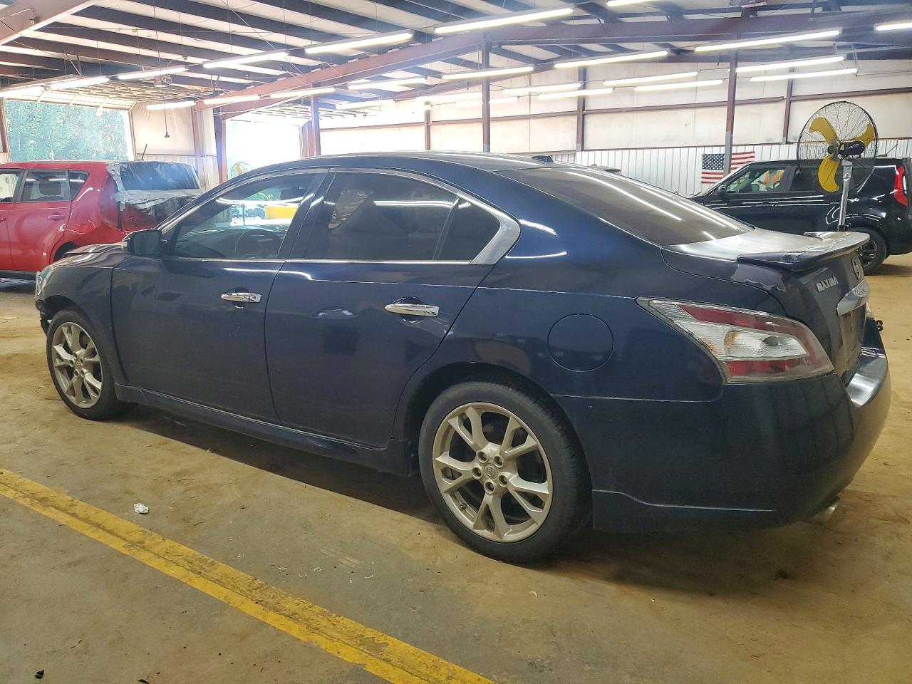 2014 Nissan Maxima 3.5 S Blue vin: 1N4AA5AP9EC430549