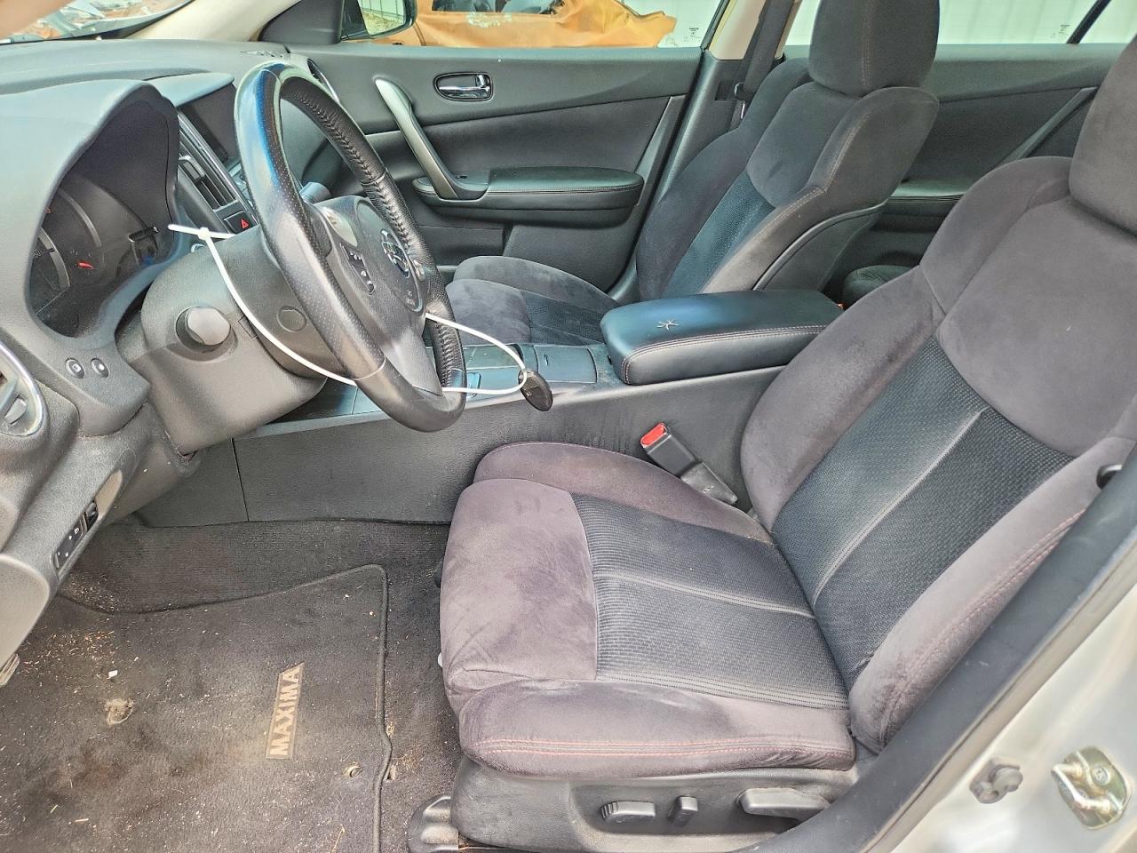 2014 Nissan Maxima 3.5 S Silver vin: 1N4AA5AP9EC430695
