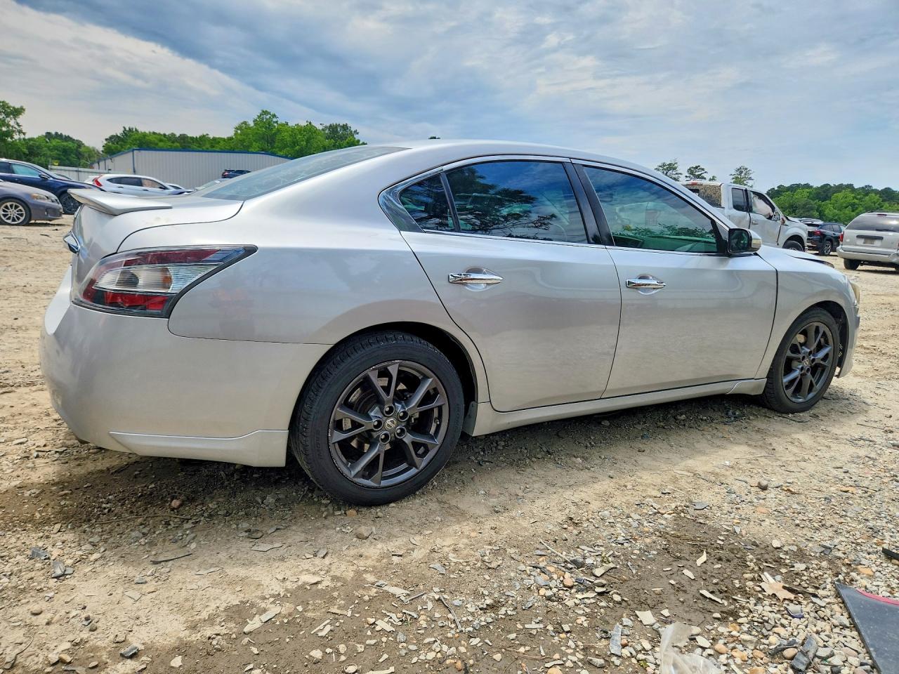 2014 Nissan Maxima 3.5 S Silver vin: 1N4AA5AP9EC430695