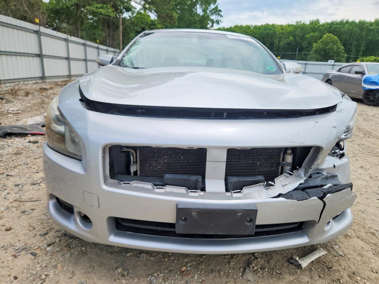 2014 Nissan Maxima 3.5 S Silver vin: 1N4AA5AP9EC430695