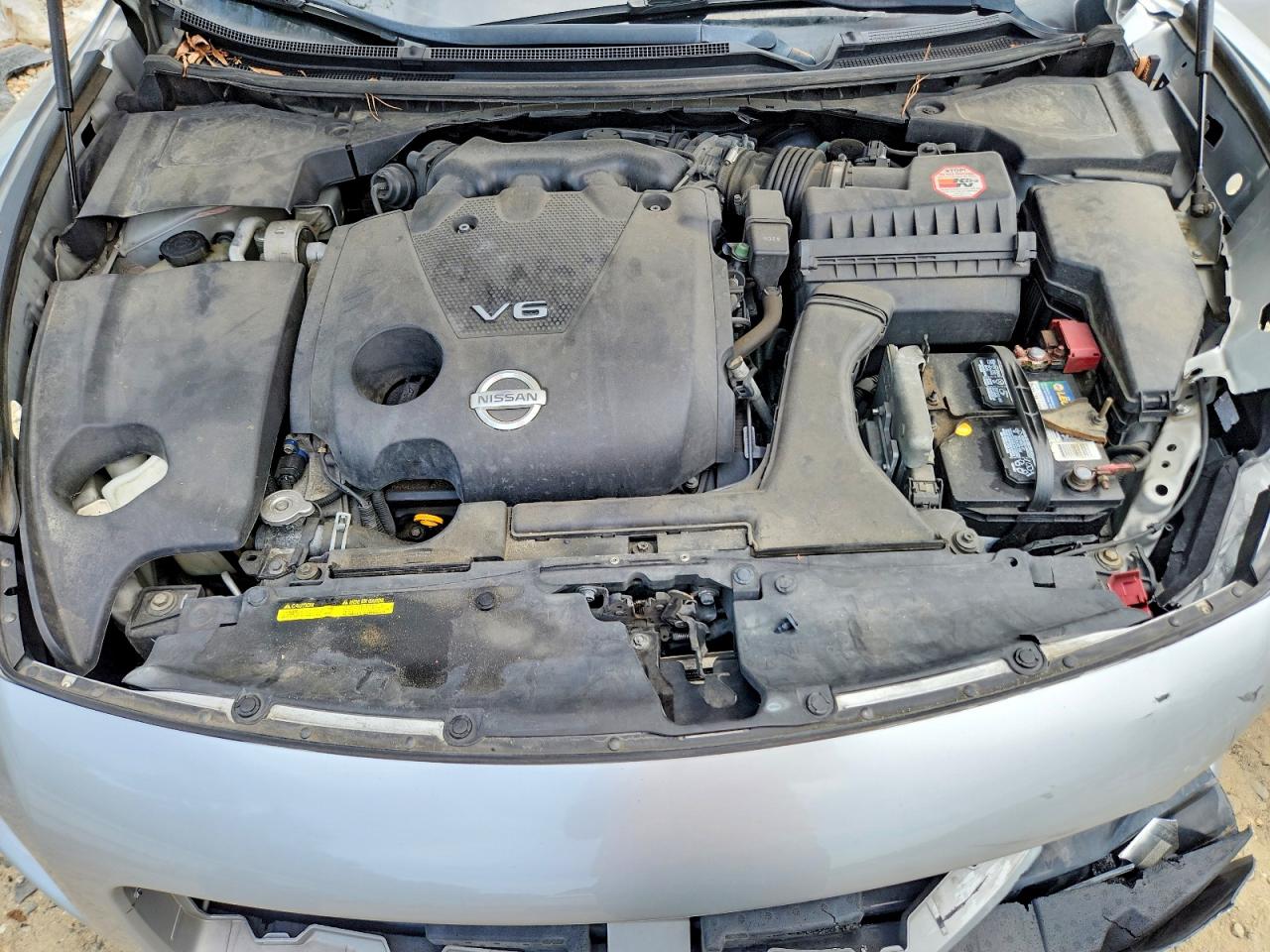 2014 Nissan Maxima 3.5 S Silver vin: 1N4AA5AP9EC430695