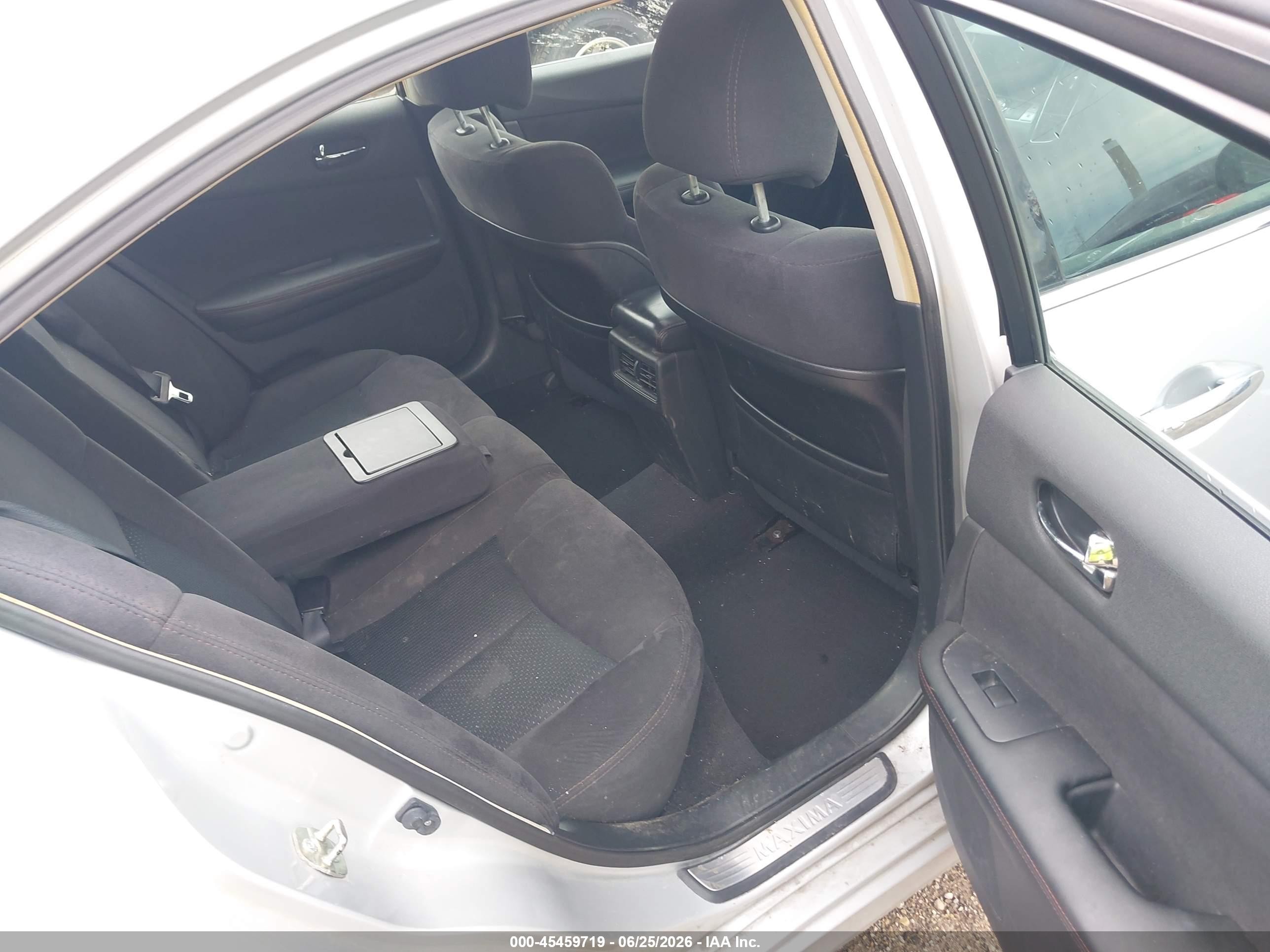 2014 Nissan Maxima 3.5 S Silver vin: 1N4AA5AP9EC437842