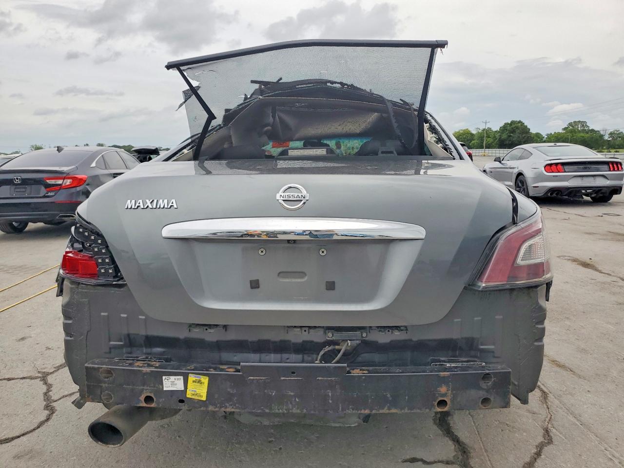 2014 Nissan Maxima 3.5 Sv Gray vin: 1N4AA5AP9EC440160