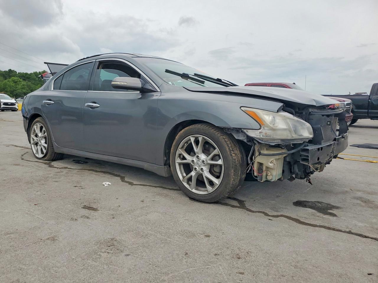 2014 Nissan Maxima 3.5 Sv Gray vin: 1N4AA5AP9EC440160