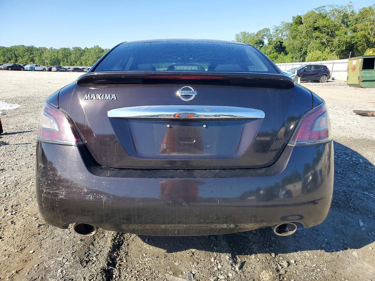 2014 Nissan Maxima 3.5 S Black vin: 1N4AA5AP9EC454494
