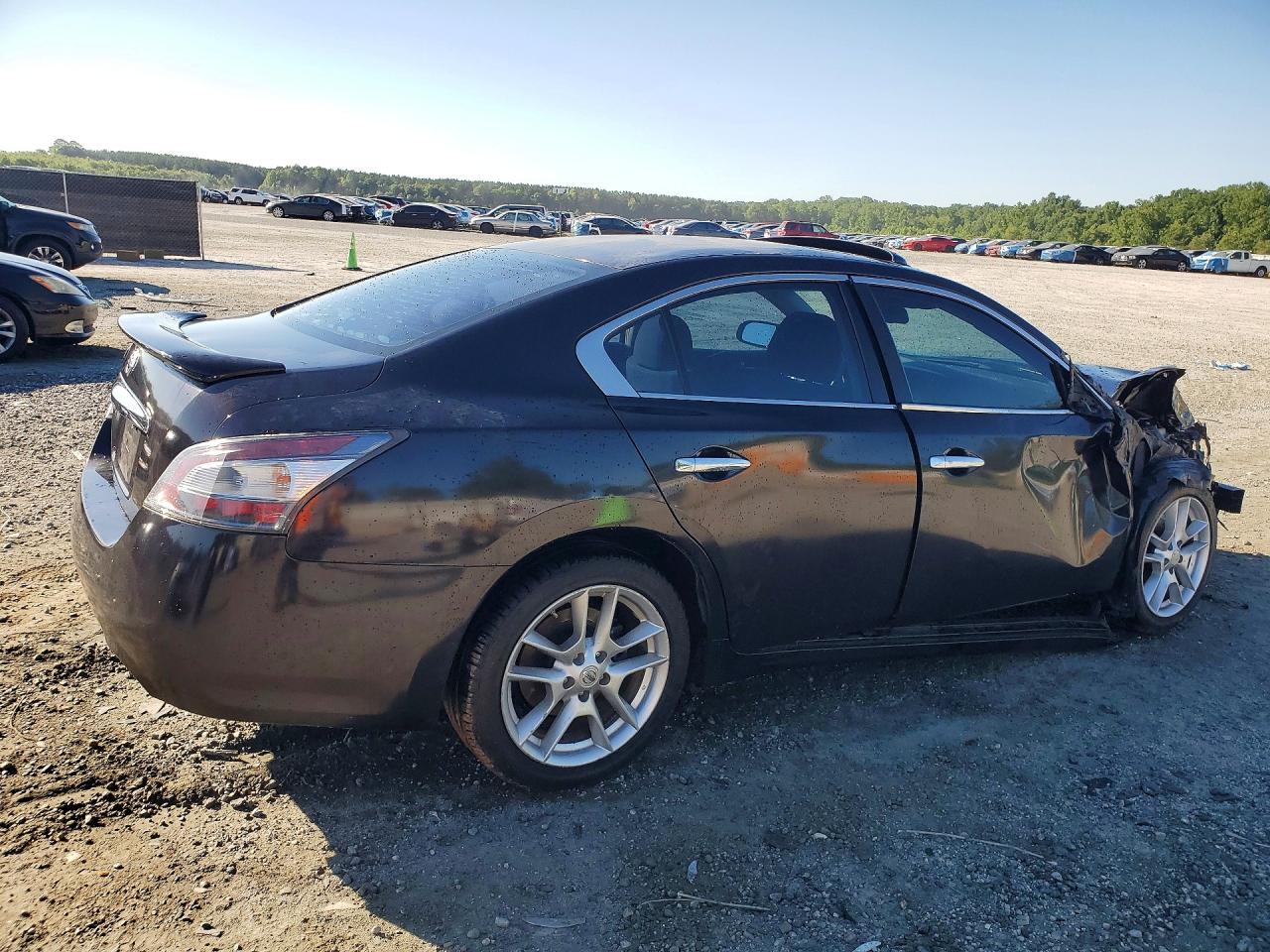 2014 Nissan Maxima 3.5 S Black vin: 1N4AA5AP9EC454494