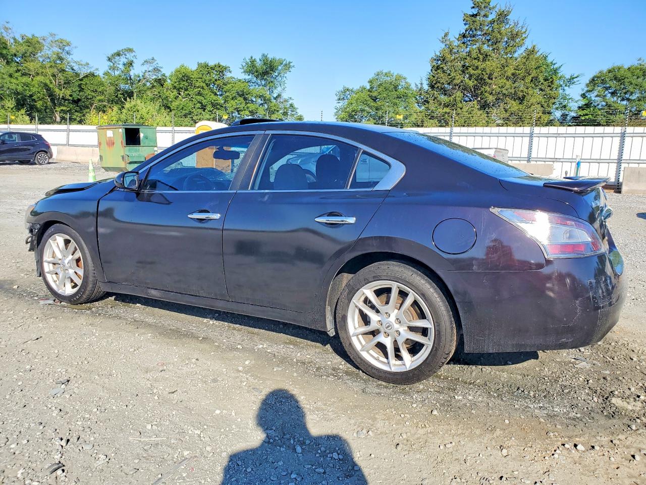 2014 Nissan Maxima 3.5 S Black vin: 1N4AA5AP9EC454494