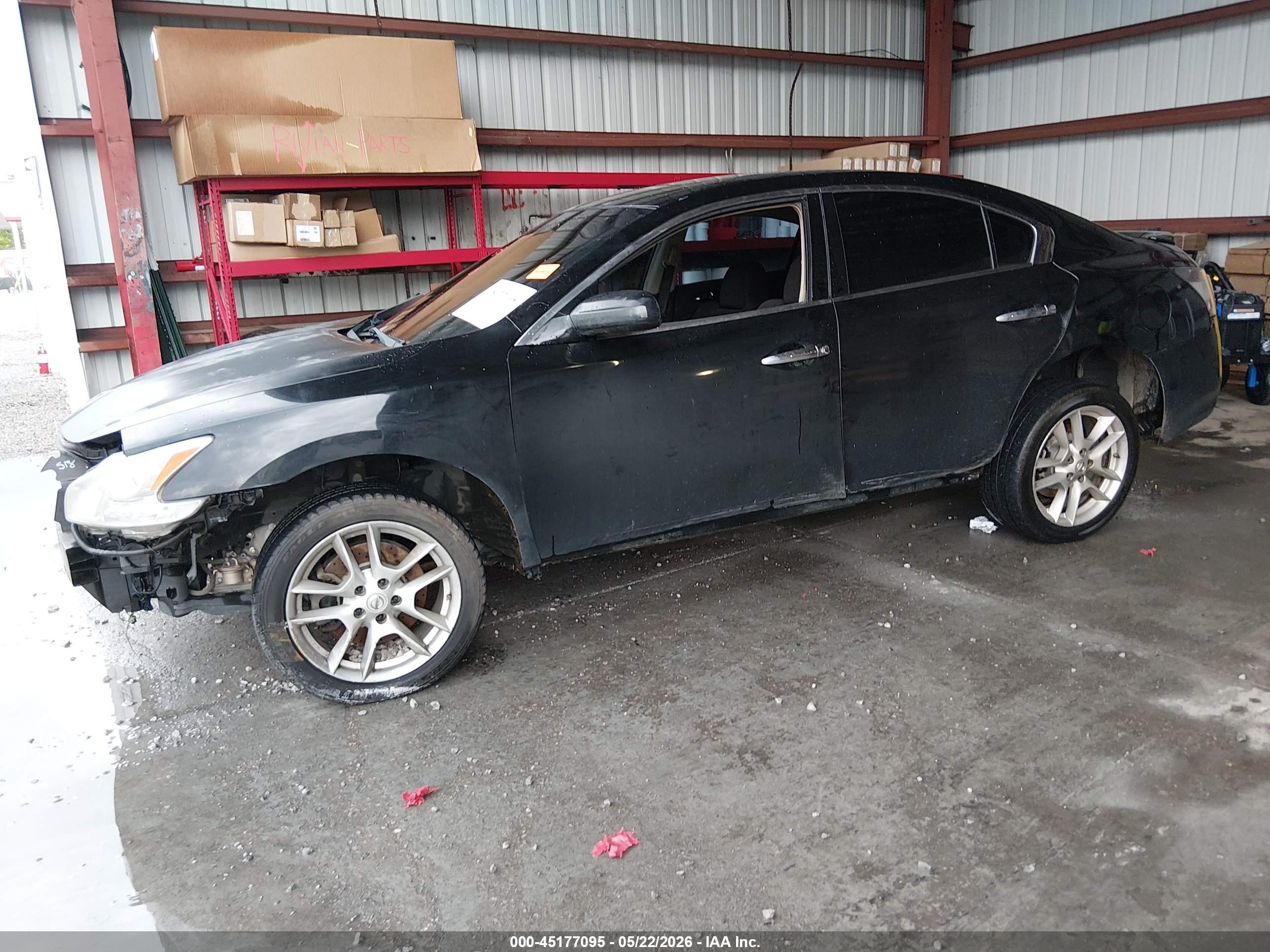 2014 Nissan Maxima 3.5 S/3.5 Sv Black vin: 1N4AA5AP9EC460845