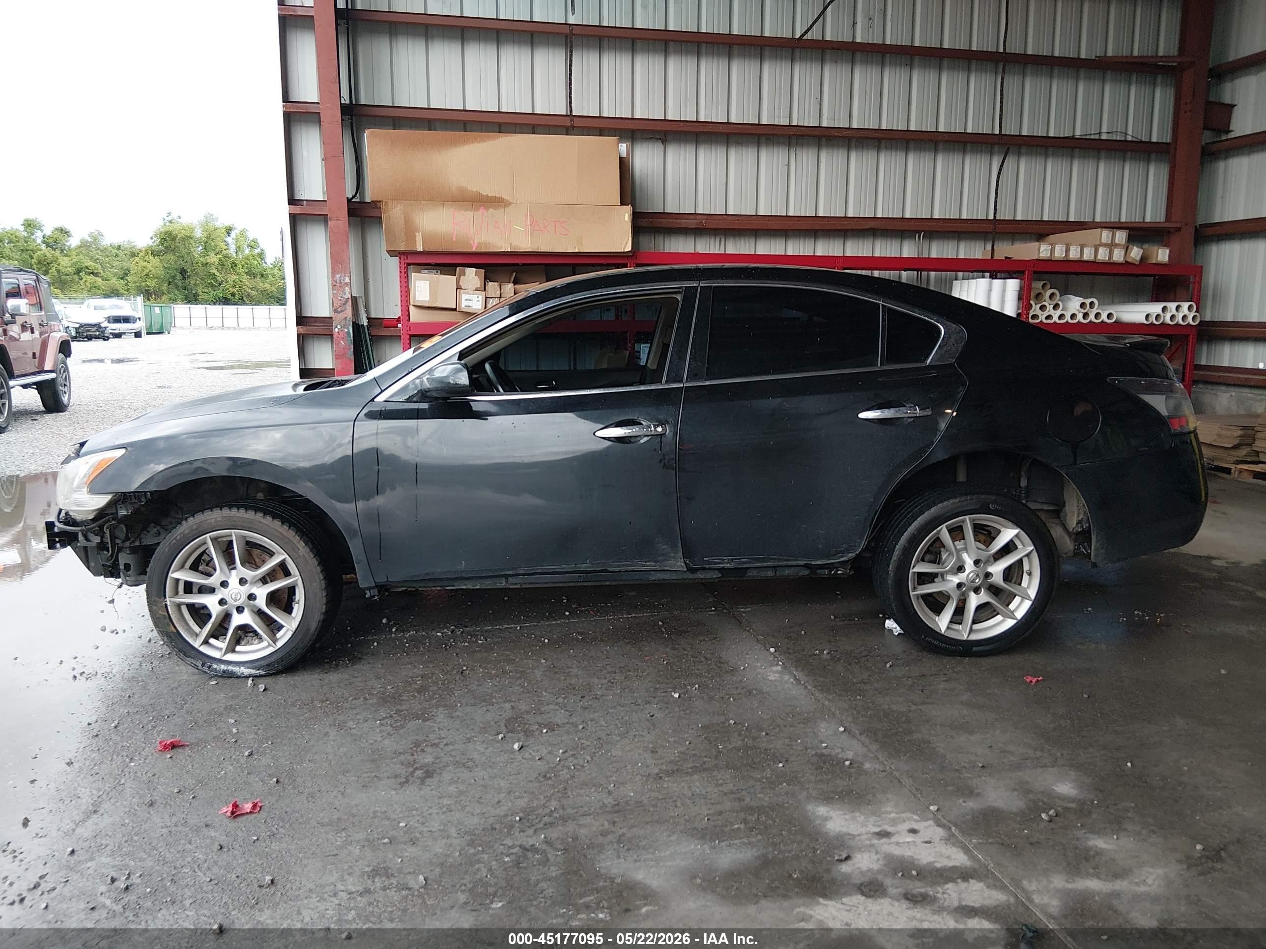 2014 Nissan Maxima 3.5 S/3.5 Sv Black vin: 1N4AA5AP9EC460845
