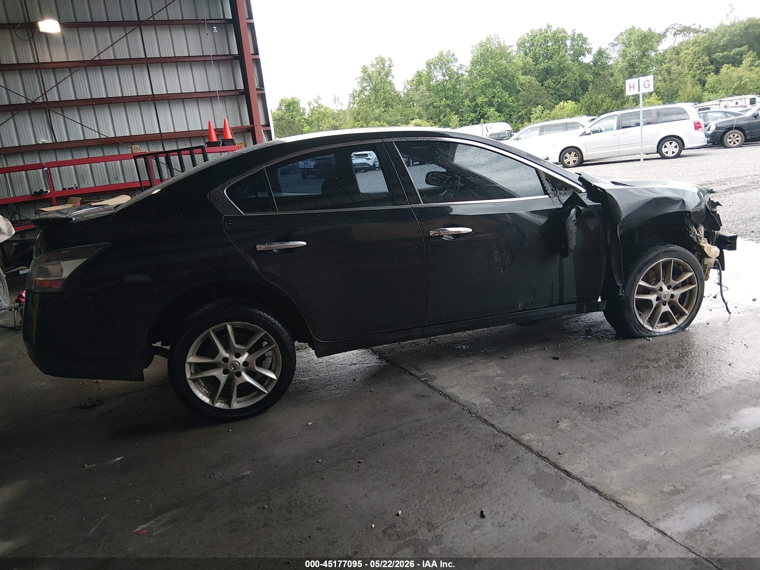 2014 Nissan Maxima 3.5 S/3.5 Sv Black vin: 1N4AA5AP9EC460845