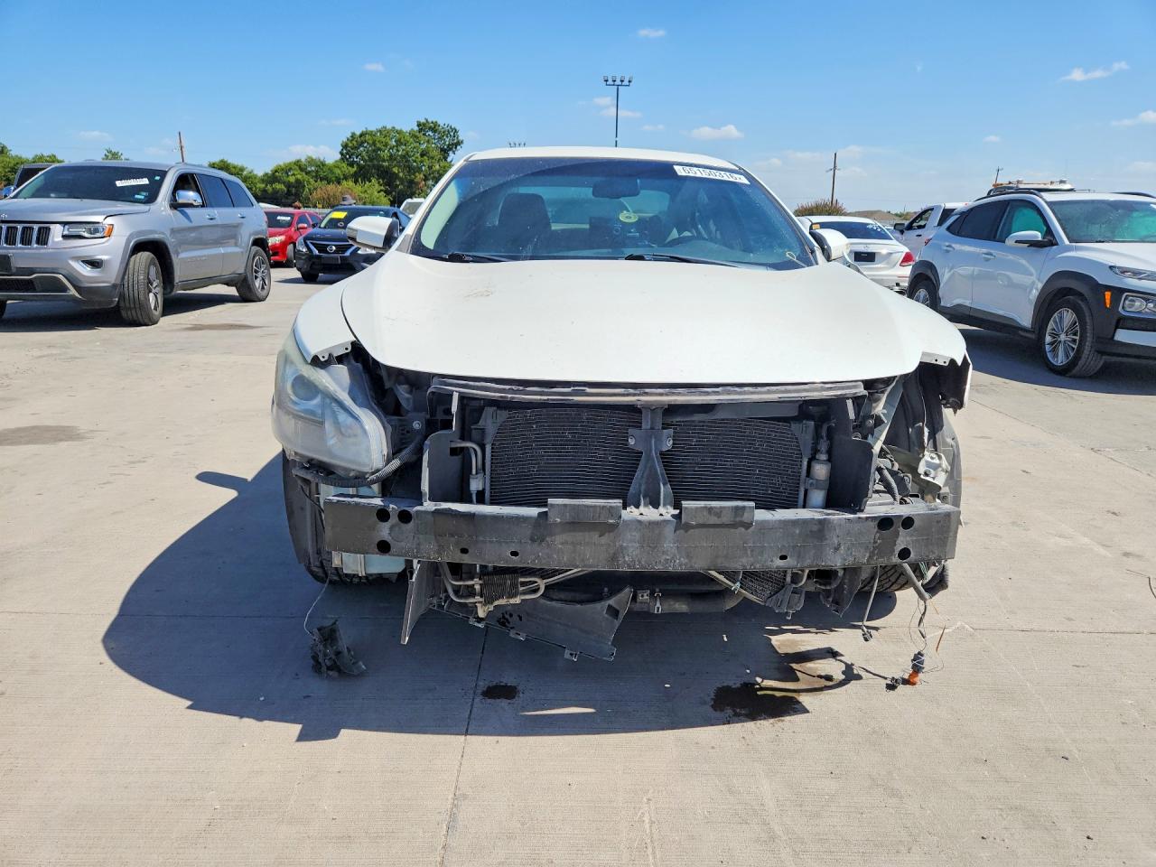 2014 Nissan Maxima 3.5 S White vin: 1N4AA5AP9EC463194