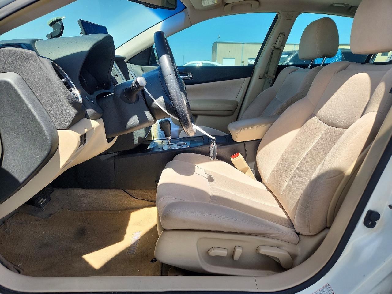 2014 Nissan Maxima 3.5 S White vin: 1N4AA5AP9EC463194