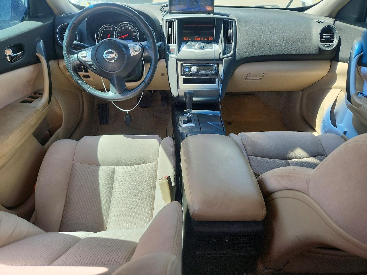 2014 Nissan Maxima 3.5 S White vin: 1N4AA5AP9EC463194