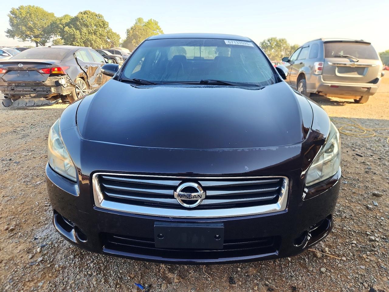 2014 Nissan Maxima 3.5 Sv Maroon vin: 1N4AA5AP9EC466385