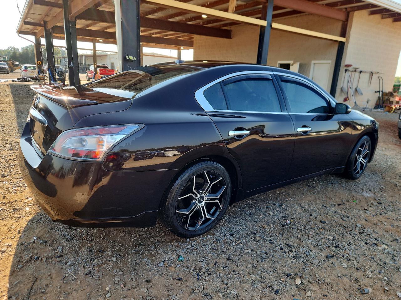 2014 Nissan Maxima 3.5 Sv Maroon vin: 1N4AA5AP9EC466385