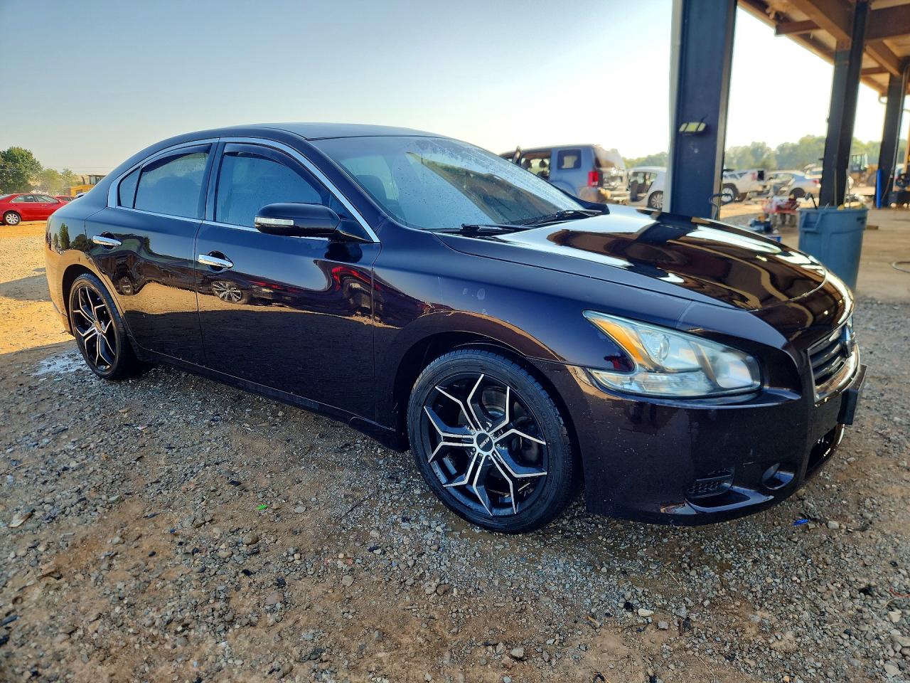 2014 Nissan Maxima 3.5 Sv Maroon vin: 1N4AA5AP9EC466385