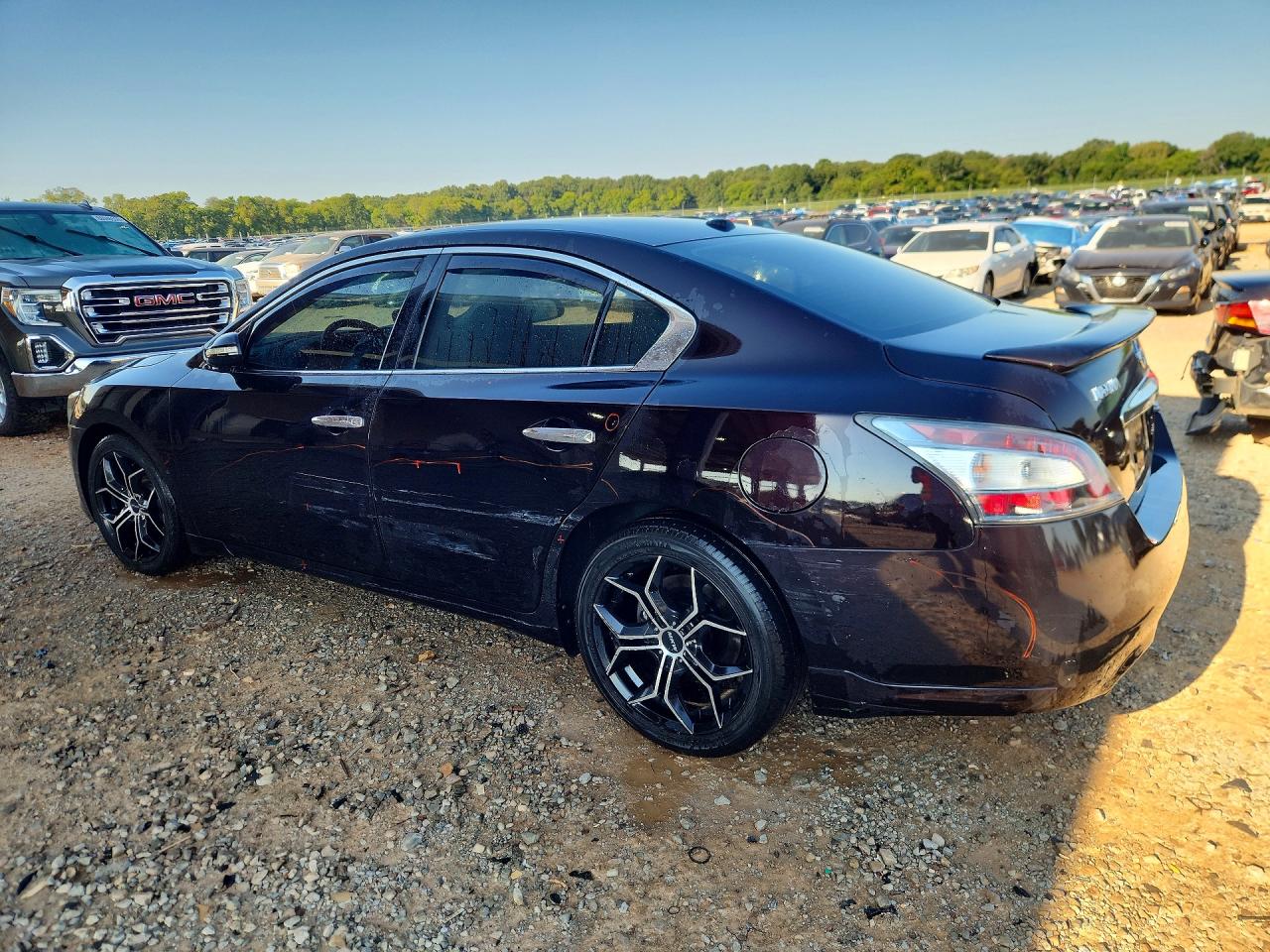 2014 Nissan Maxima 3.5 Sv Maroon vin: 1N4AA5AP9EC466385