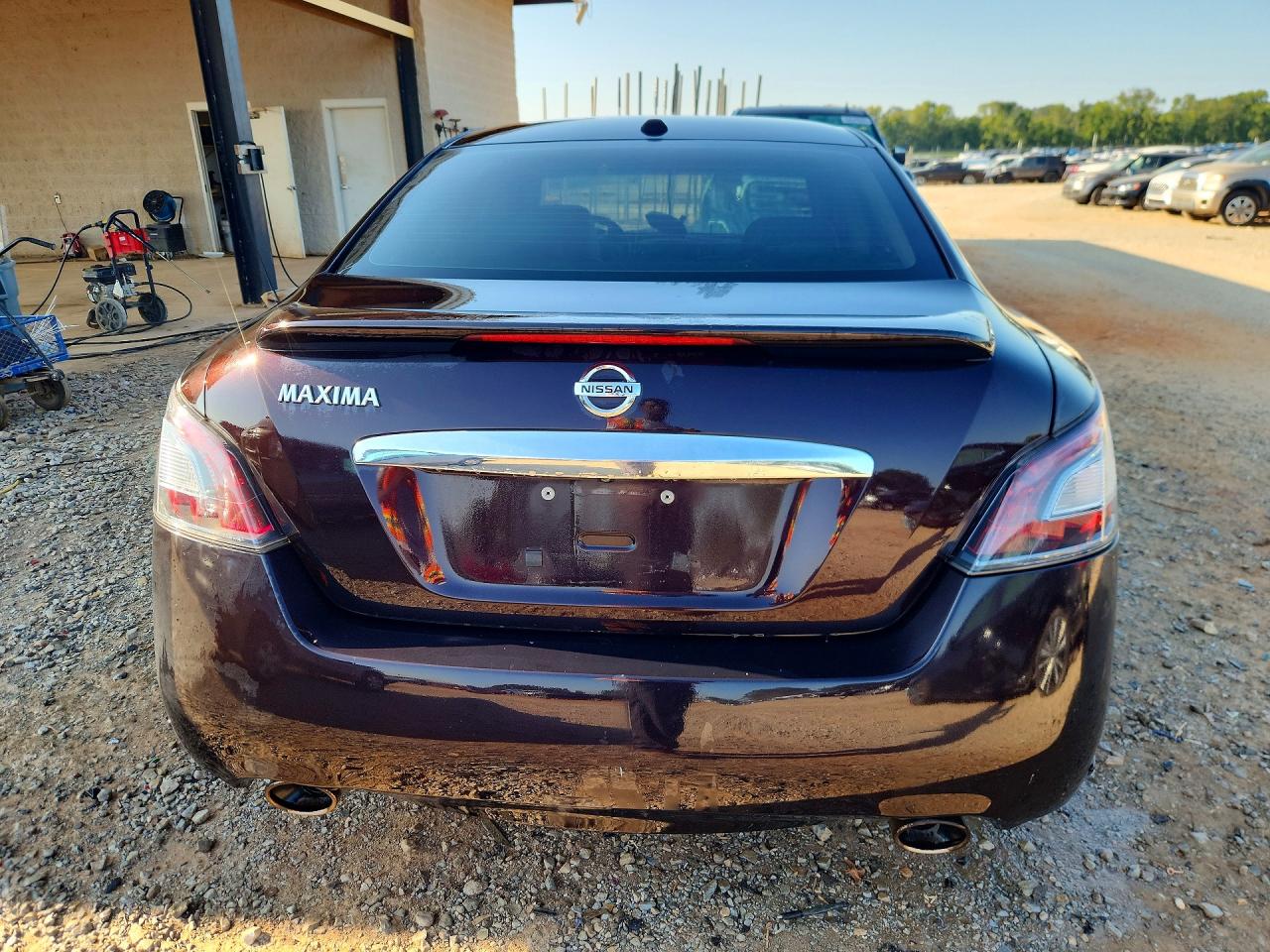 2014 Nissan Maxima 3.5 Sv Maroon vin: 1N4AA5AP9EC466385