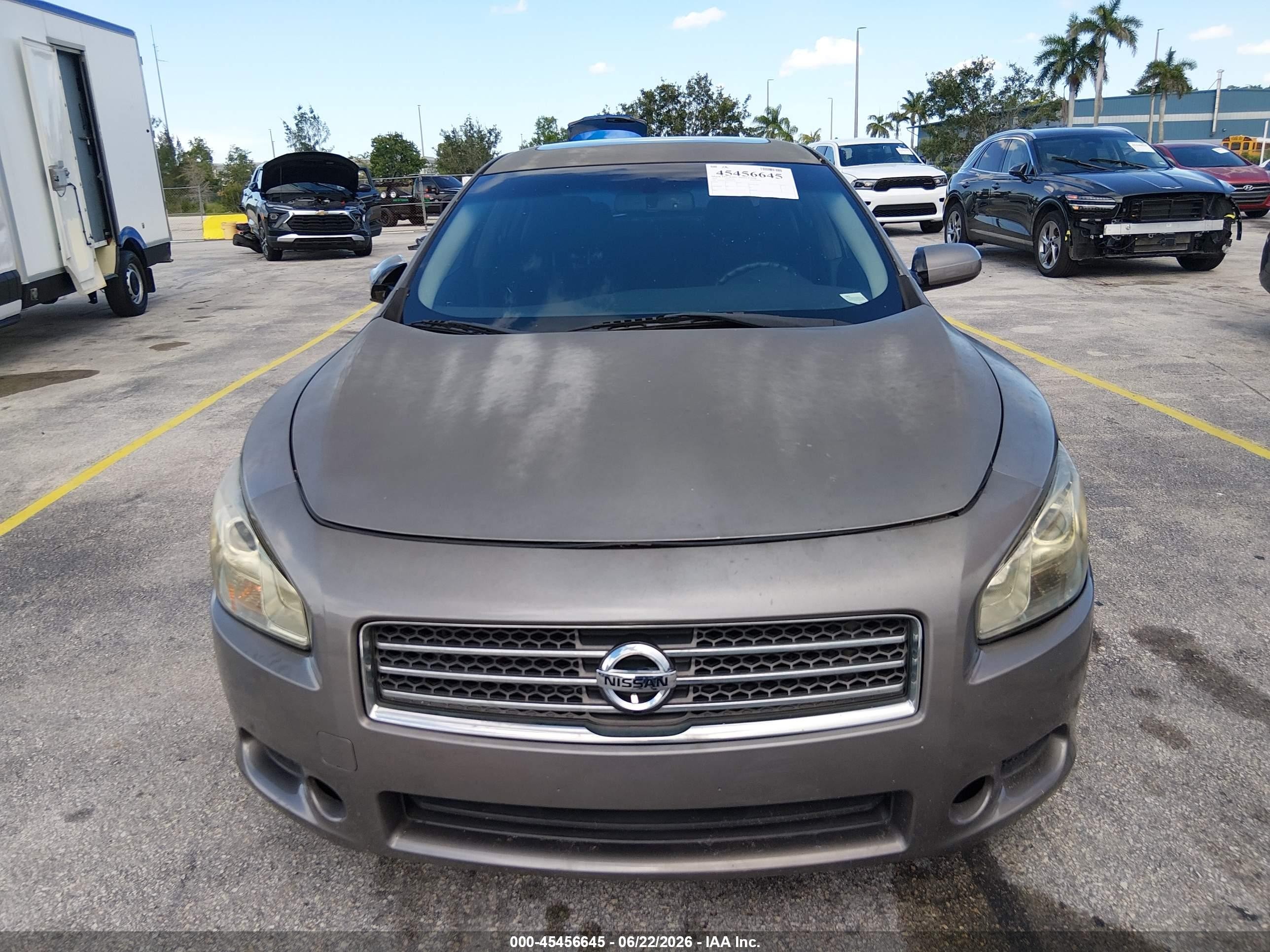 2014 Nissan Maxima 3.5 S/3.5 Sv Gray vin: 1N4AA5AP9EC467164