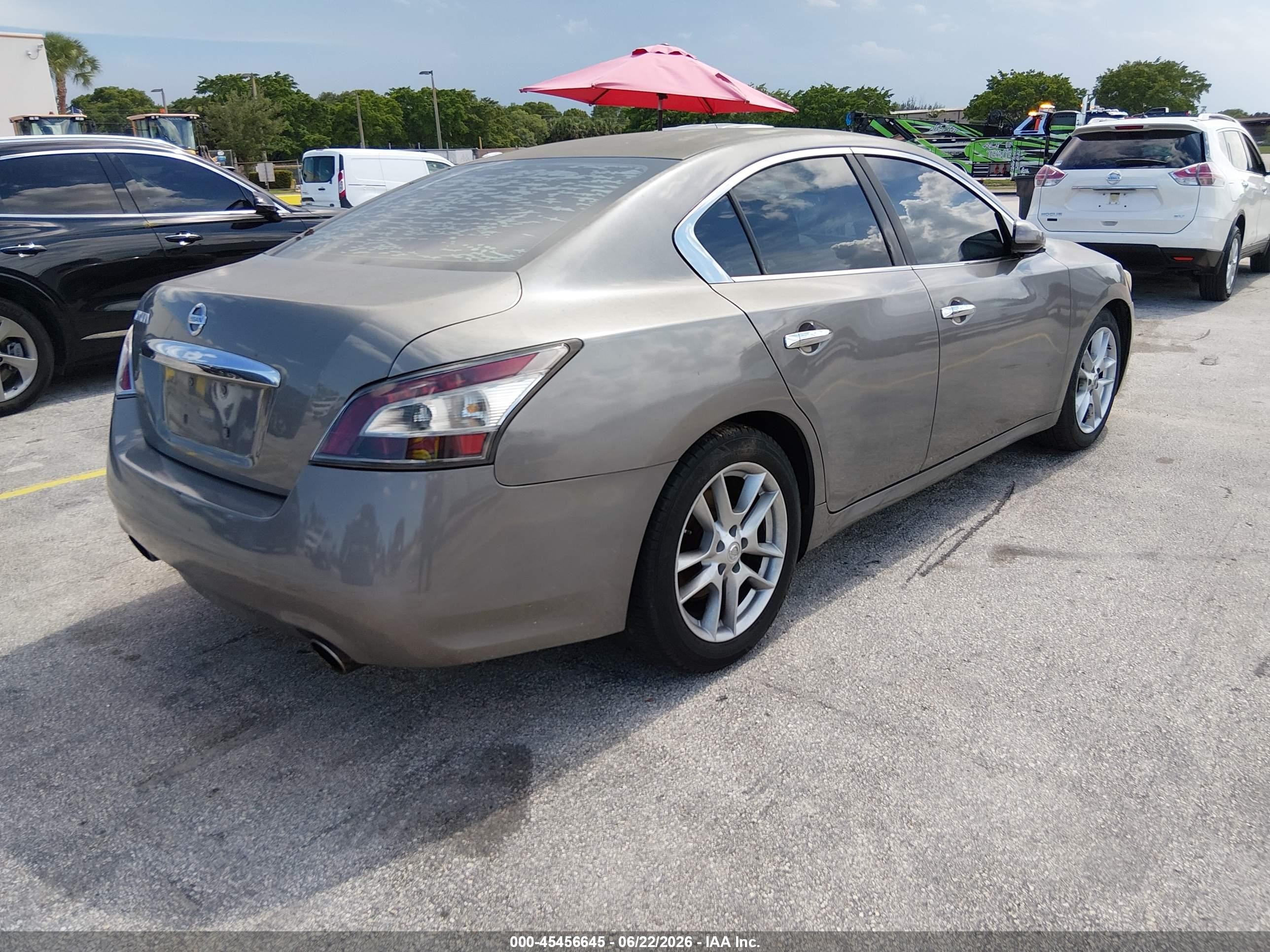 2014 Nissan Maxima 3.5 S/3.5 Sv Gray vin: 1N4AA5AP9EC467164
